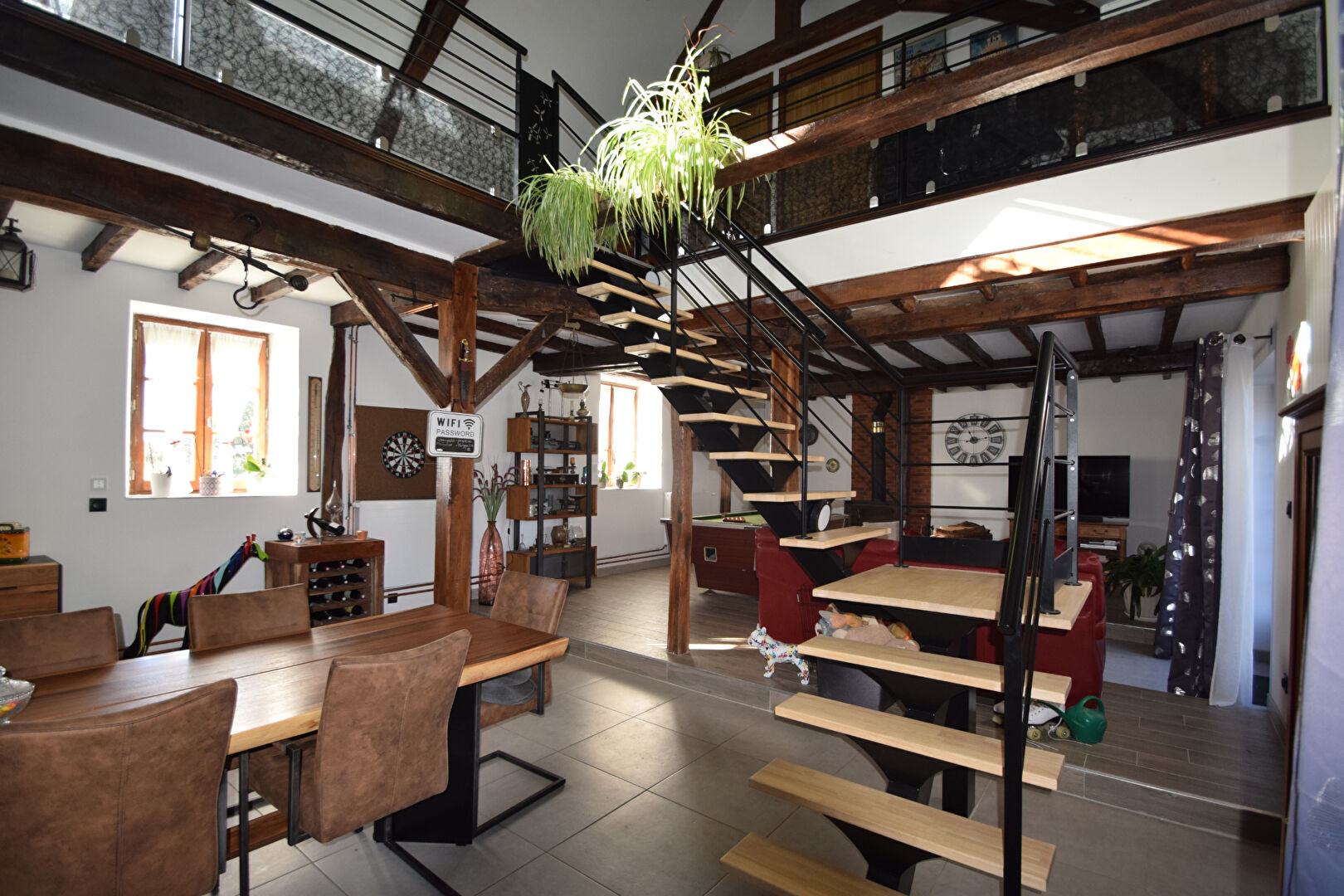 Maison ancienne type Longère à 30 km d'Angers de plus de 160 m2 en campagne de l'anjou