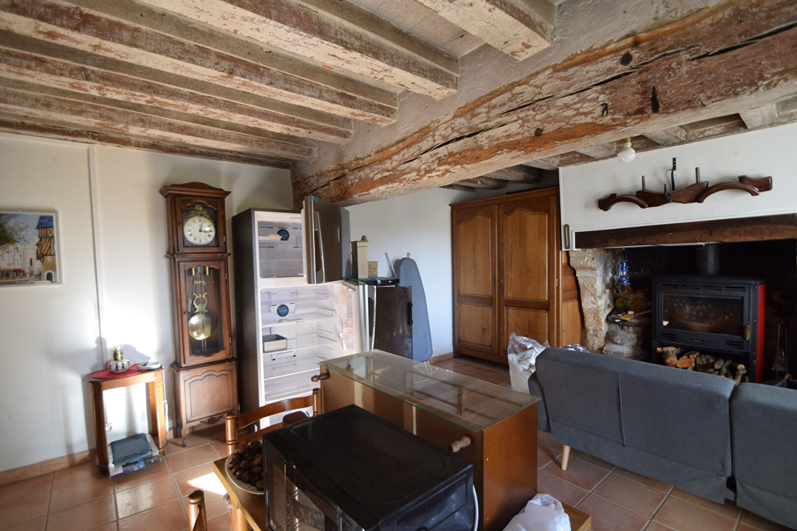 Maison ancienne type Longère à 30 km d'Angers de plus de 160 m2 en campagne de l'anjou