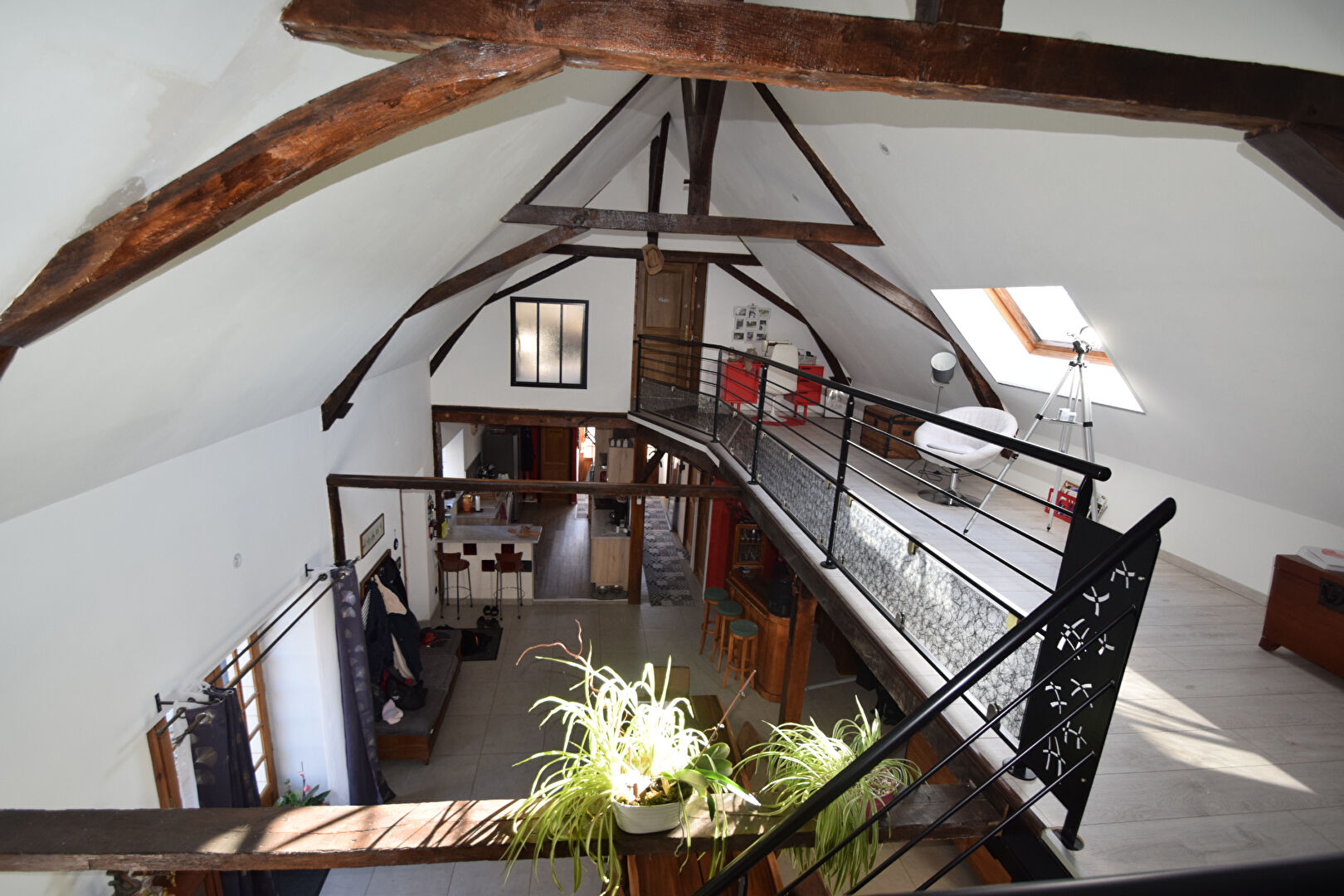 Maison ancienne type Longère à 30 km d'Angers de plus de 160 m2 en campagne de l'anjou