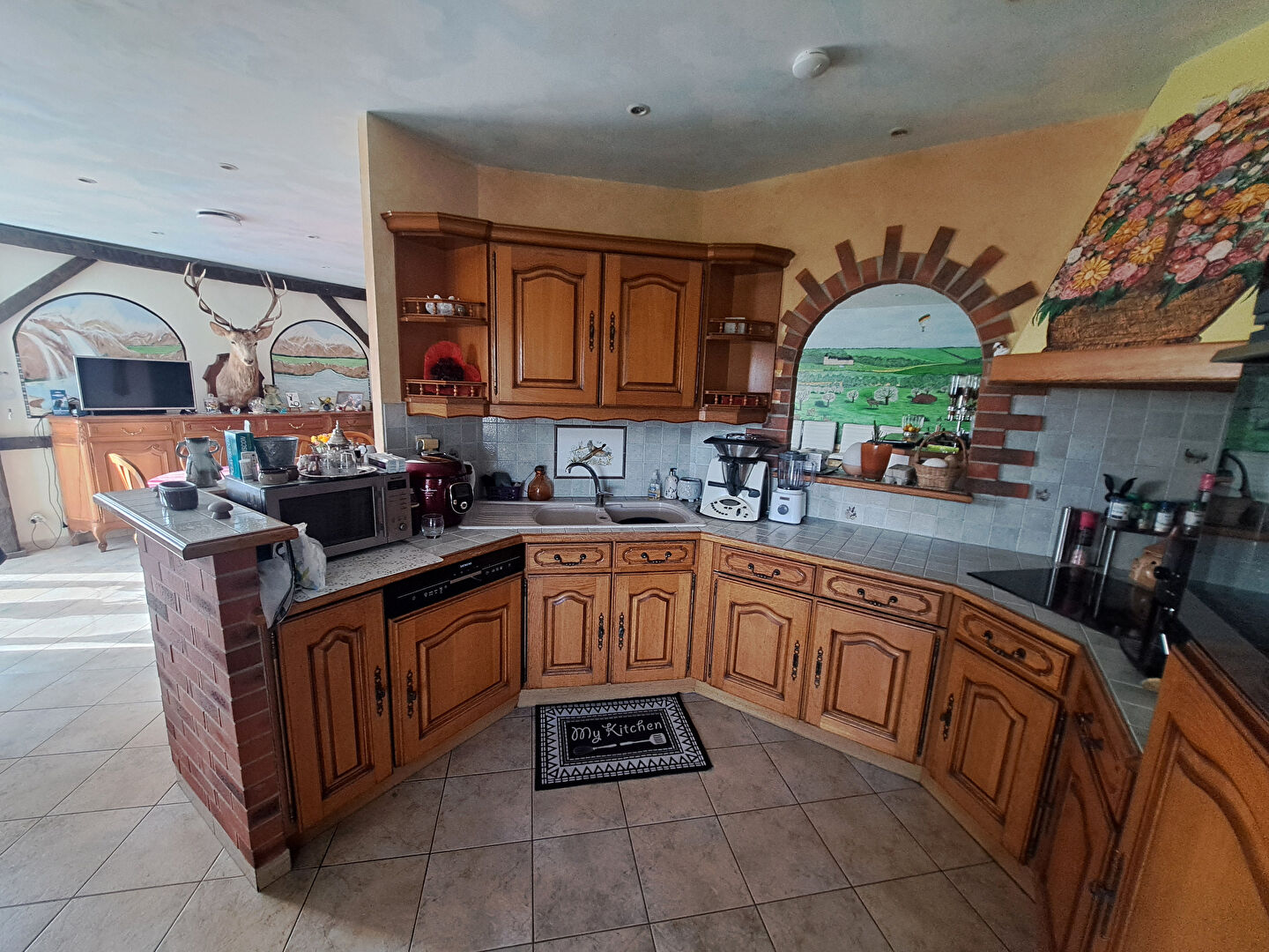 A VENDRE  : MAISON PLAIN-PIED A VILLAINES SOUS MALICORNE