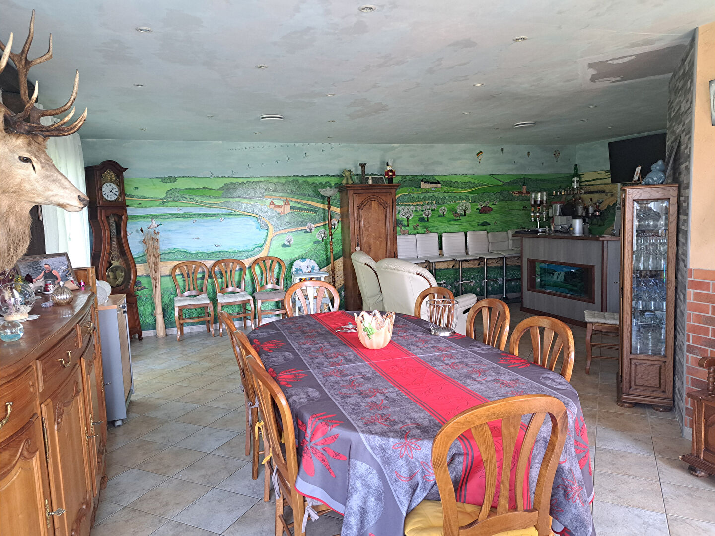 A VENDRE  : MAISON PLAIN-PIED A VILLAINES SOUS MALICORNE