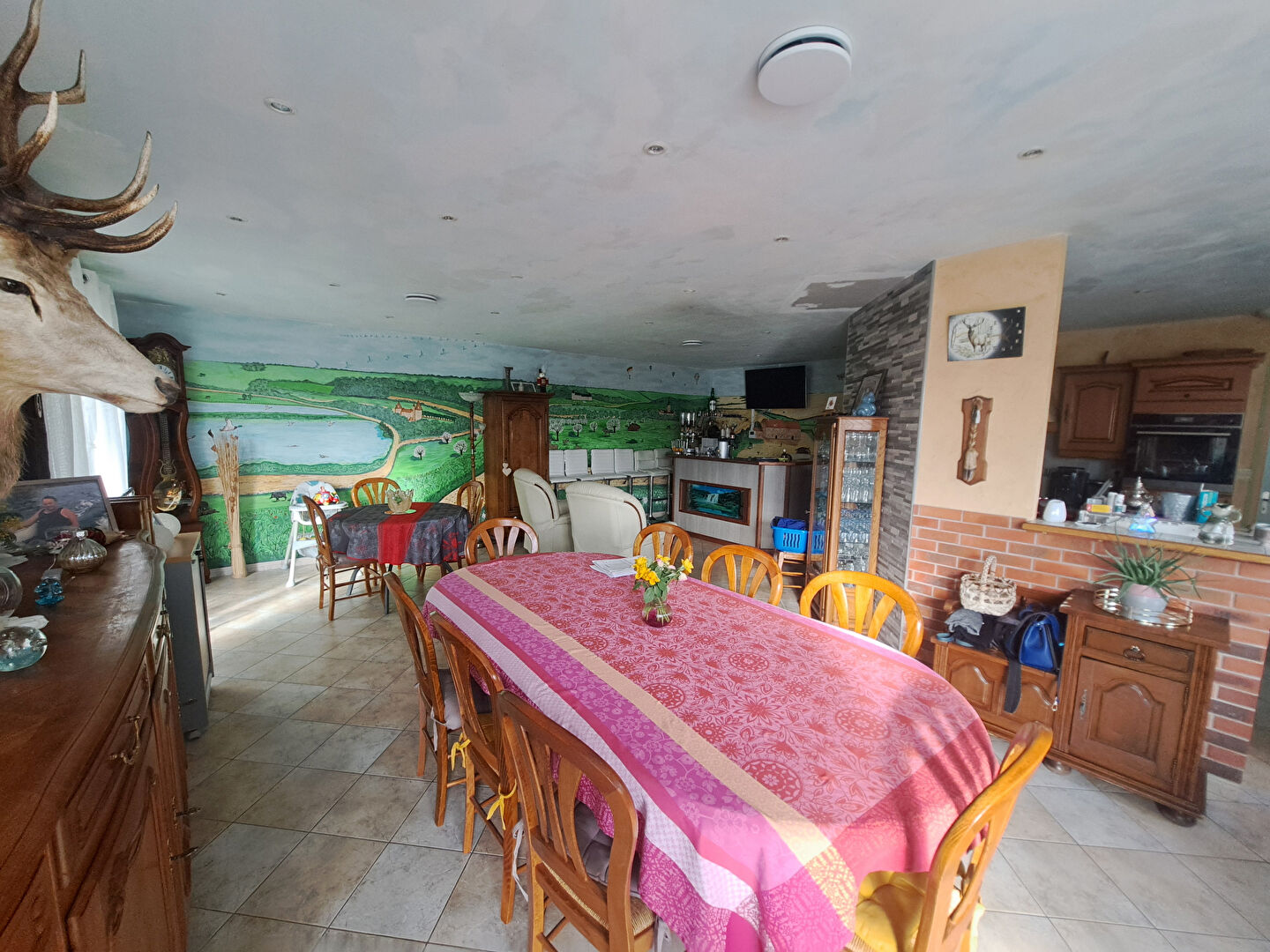 A VENDRE  : MAISON PLAIN-PIED A VILLAINES SOUS MALICORNE