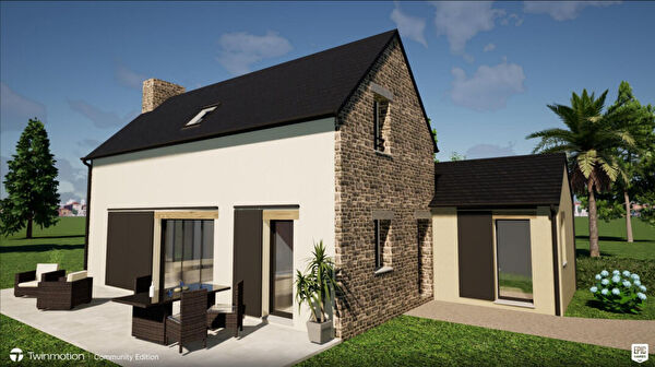 Vente par agence immobiliere à Saint jouan des guerets (35430)