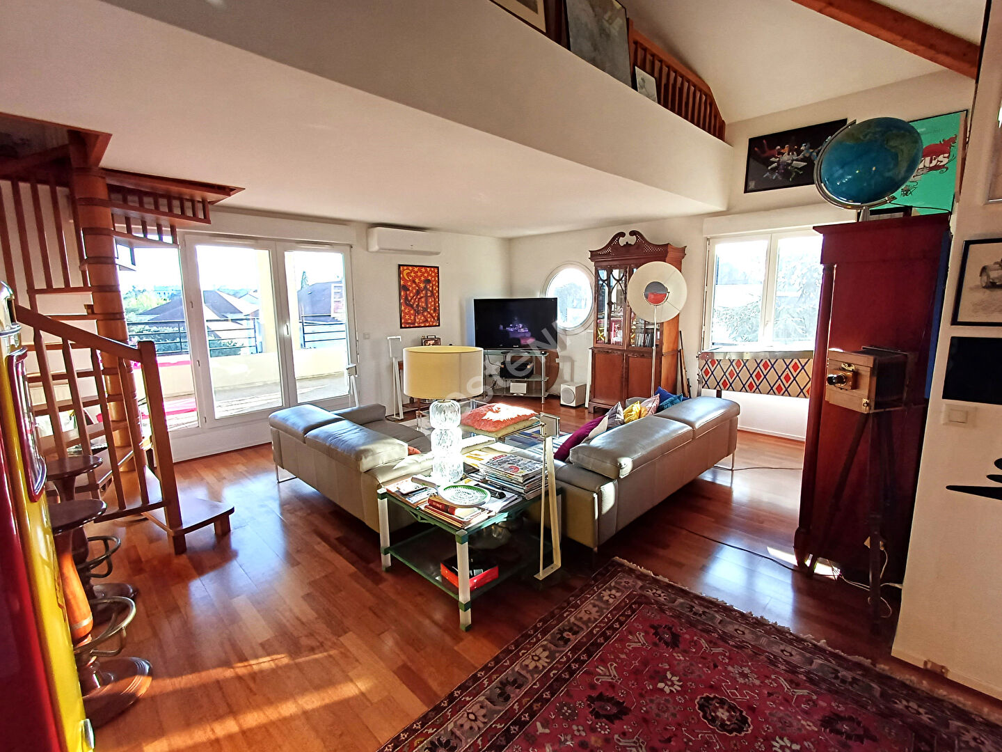 La Mare Jarry, superbe 4 pièces  duplex 117m² (99m² h) en roof top avec terrasse
