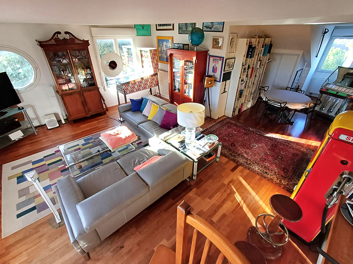 La Mare Jarry, superbe 4 pièces  duplex 117m² (99m² h) en roof top avec terrasse