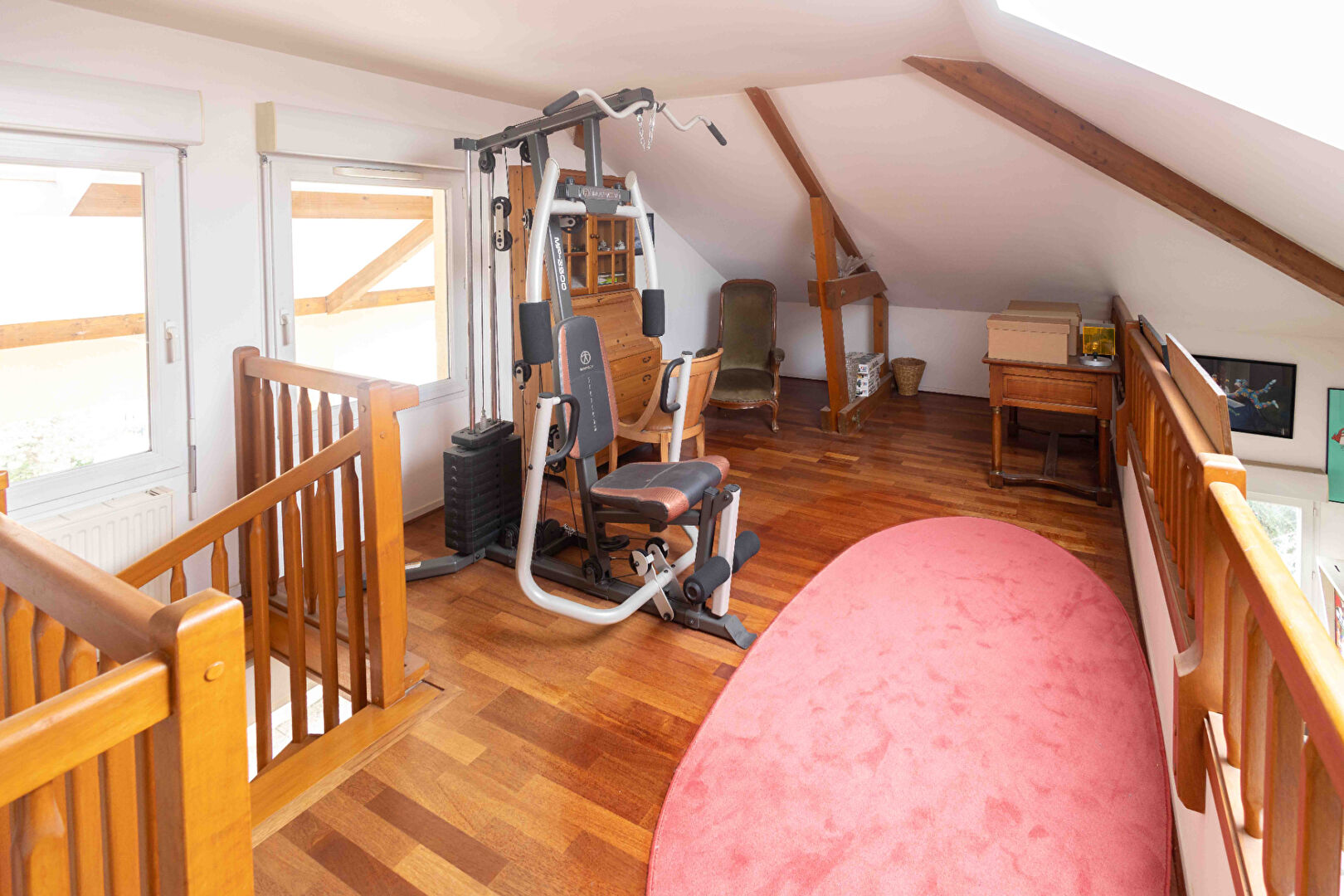 La Mare Jarry, superbe 4 pièces  duplex 117m² (99m² h) en roof top avec terrasse