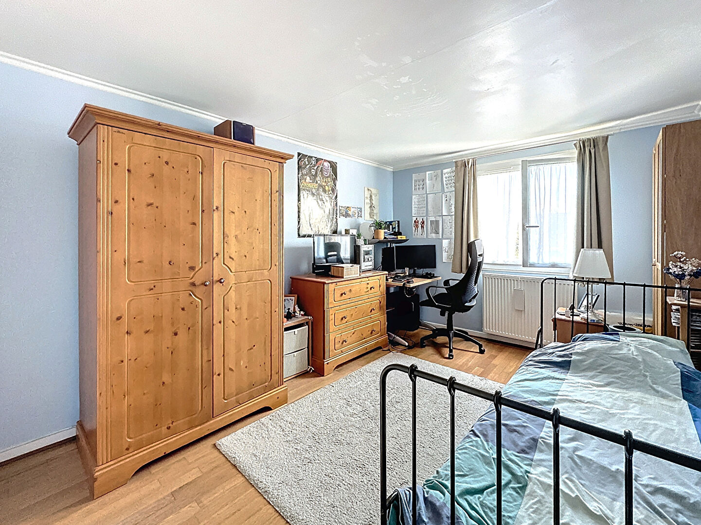 Visite virtuelle disponible, Maison Guyancourt  Village, 5 pièce(s) 97 m2, 3 chambres, au calme sans vis à vis.