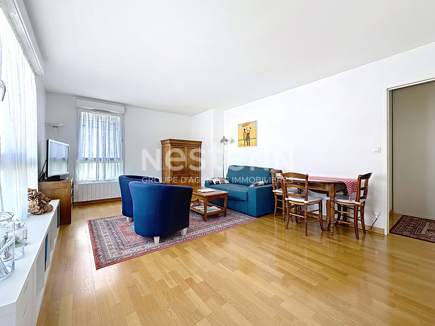 Quartier du Village - Appartement avec 2 balcons à Montigny Le Bretonneux 2 pièce(s) 51.5 m2 -  1 place de parking 1 cave