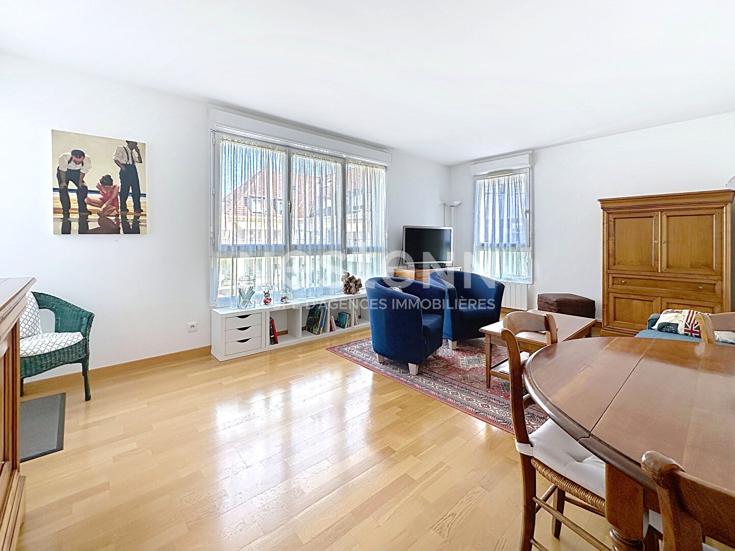 Quartier du Village - Appartement avec 2 balcons à Montigny Le Bretonneux 2 pièce(s) 51.5 m2 -  1 place de parking 1 cave