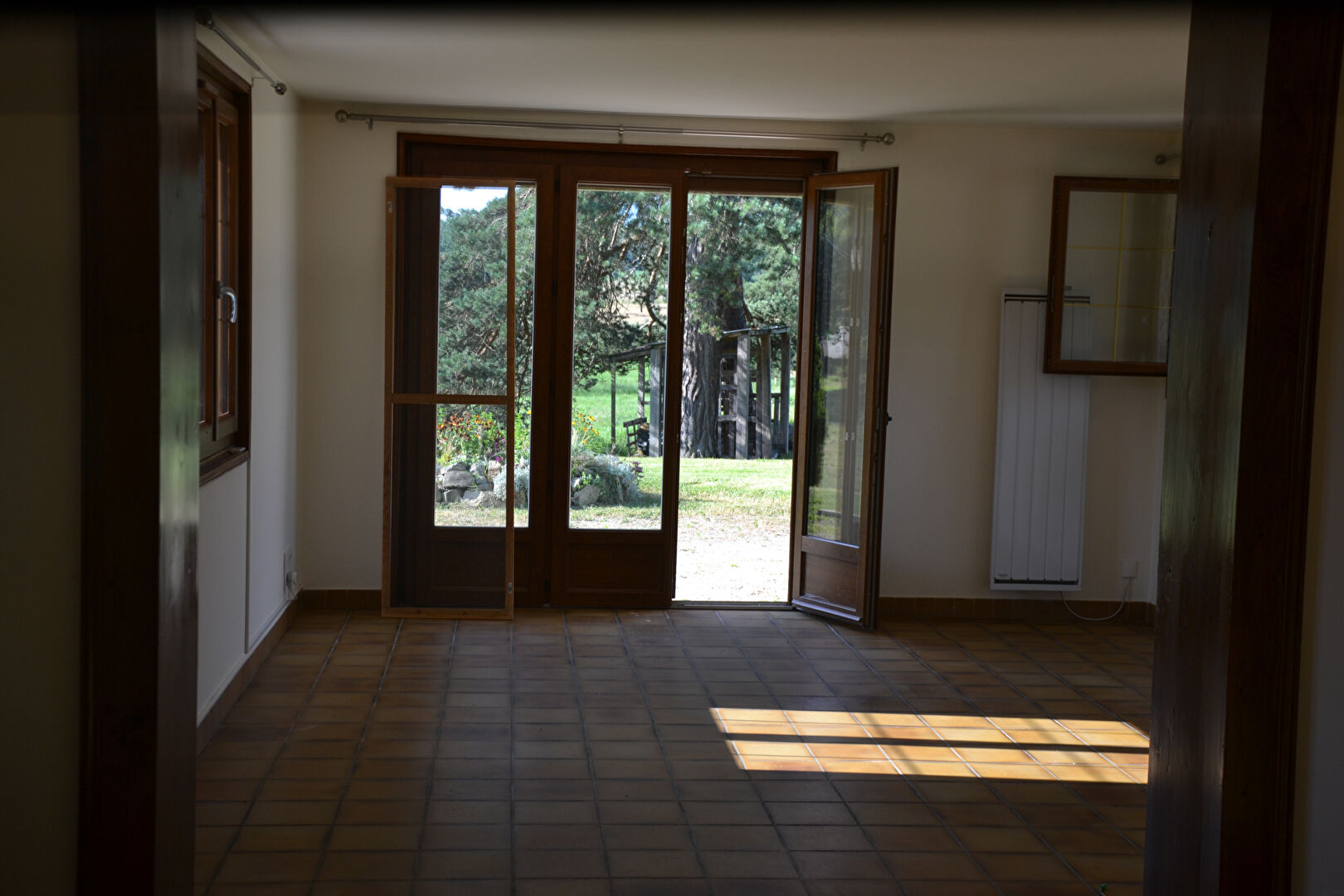 Grand appartement  de 2 pièces  avec terrain dans un hameau de Retournac