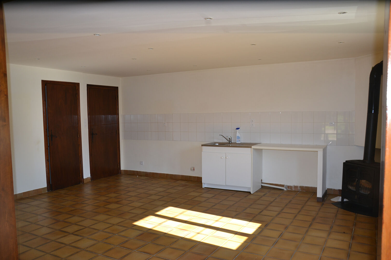 Grand appartement  de 2 pièces  avec terrain dans un hameau de Retournac