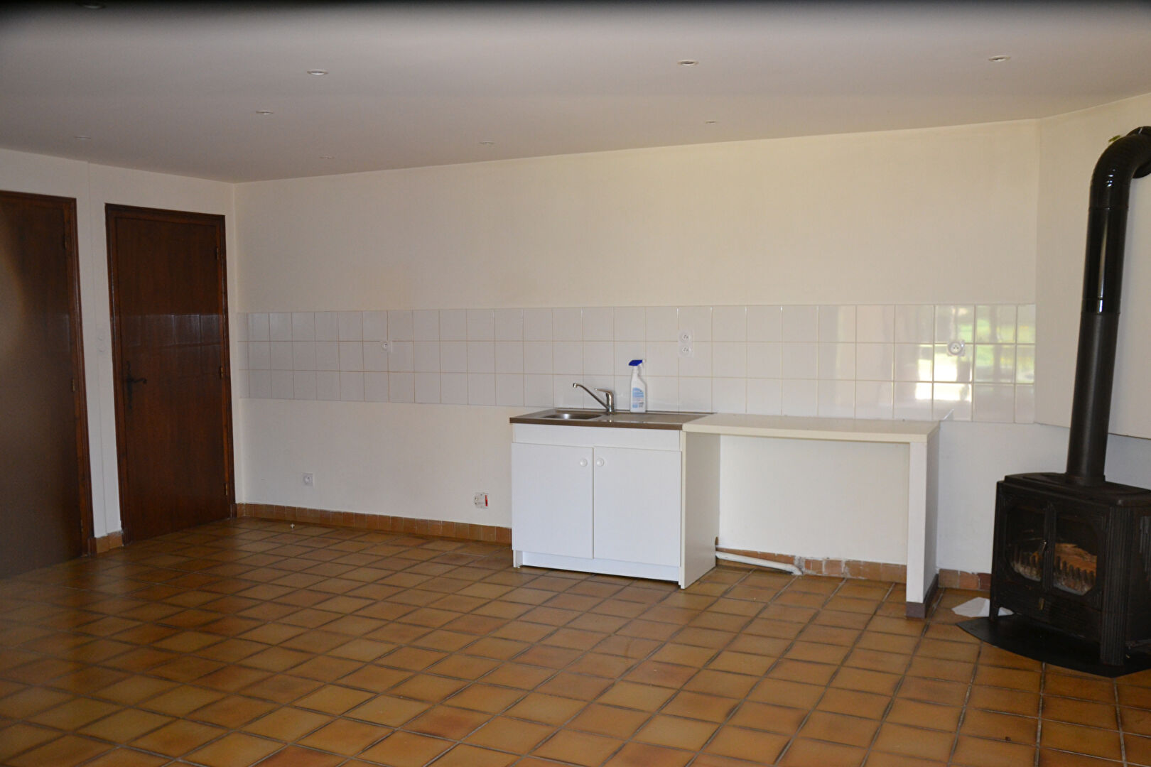 Grand appartement  de 2 pièces  avec terrain dans un hameau de Retournac