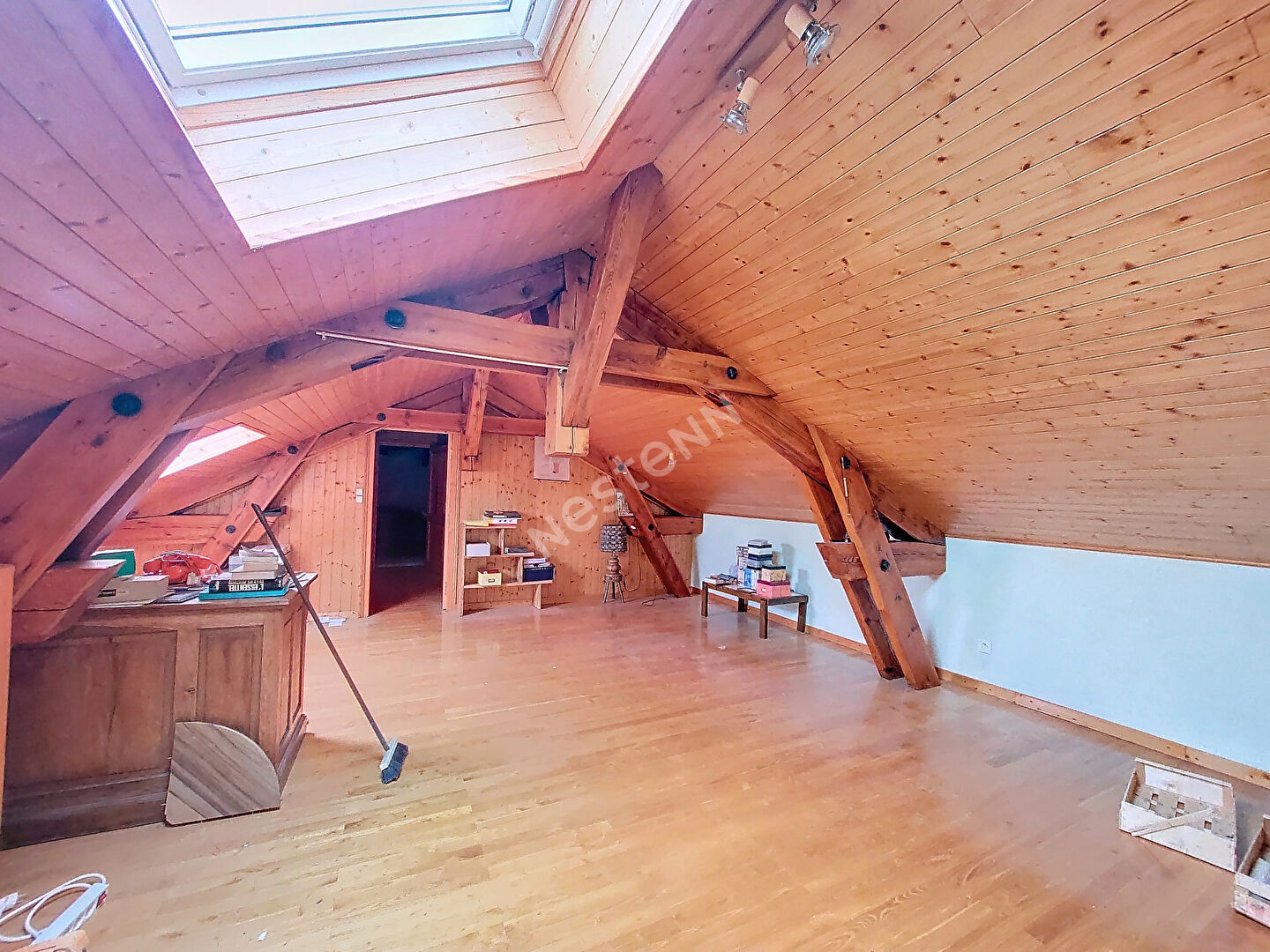 Maison composée de 2 appartements avec terrain dans le centre de Saint Maurice de Lignon