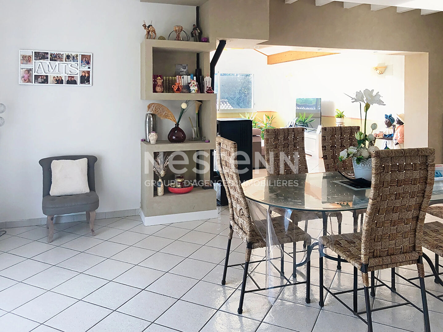 EXCLUSIVITÉ , Maison de 155 m² environ avec garage, terrasse et terrain clos à Grazac