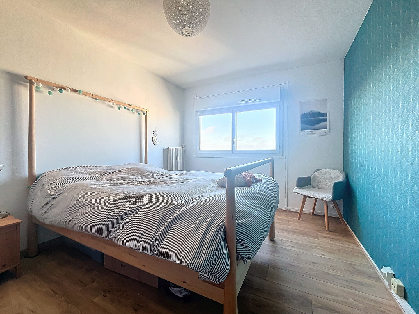 ANGERS - Madeleine / Justices - Appartement type 4 - 2chambres - stationnement - balcon - cave