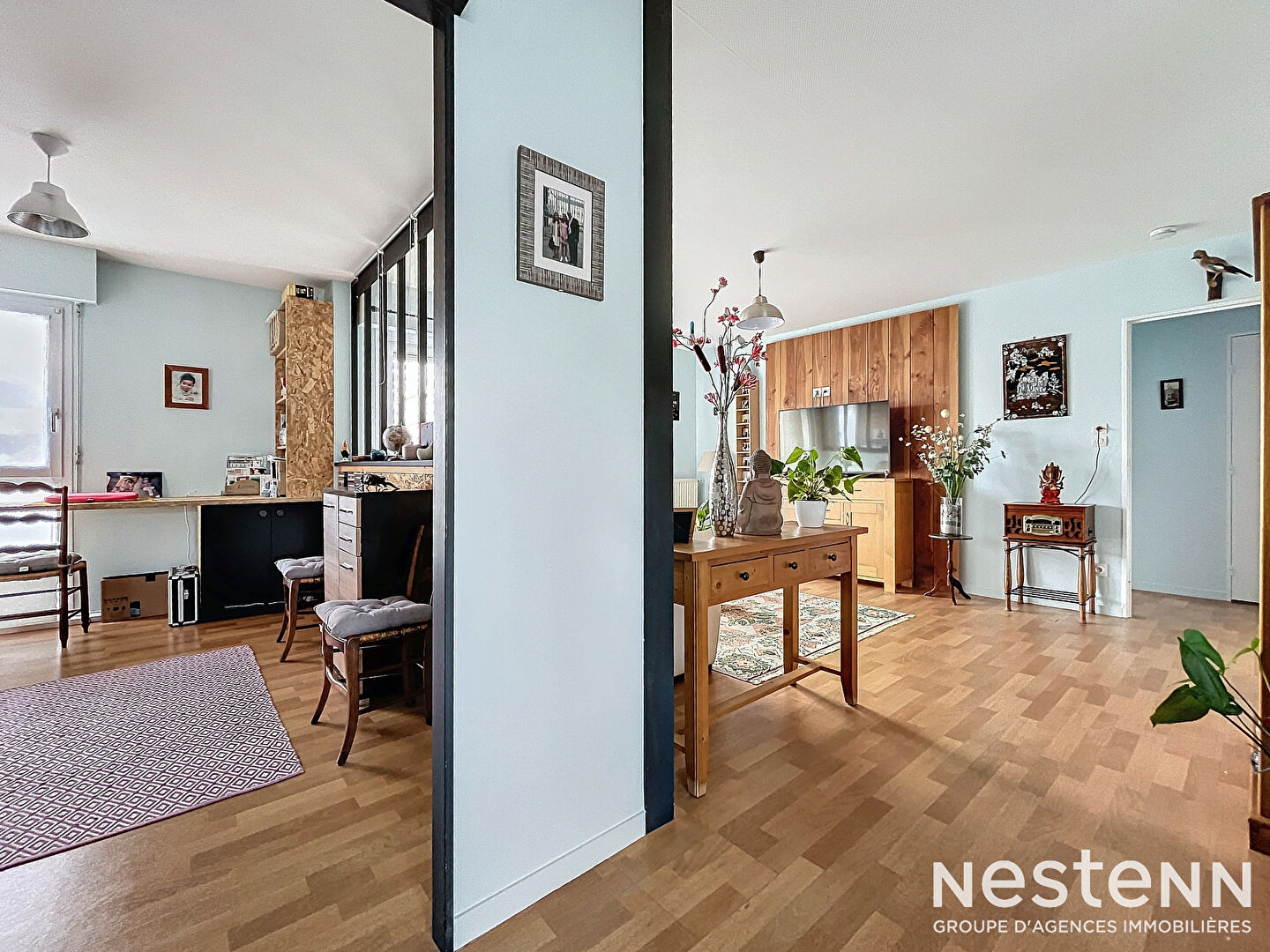 ANGERS Les Justices - Appartement Type 4 - Balcon et garage fermé