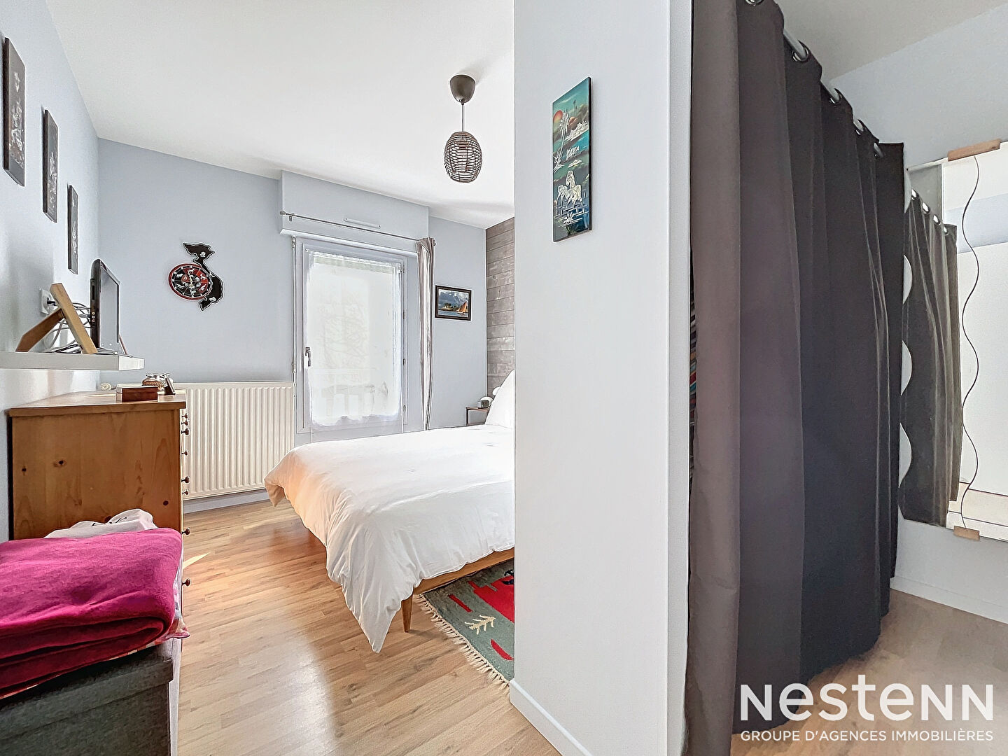 ANGERS Les Justices - Appartement Type 4 - Balcon et garage fermé