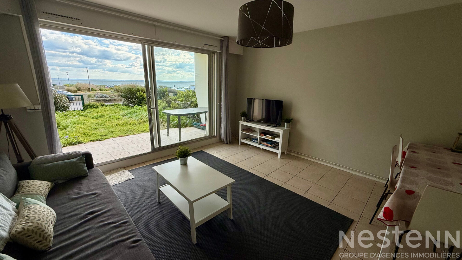 QUIBERON - Achat appartement vue mer de 54 m² en rez-de-jardin