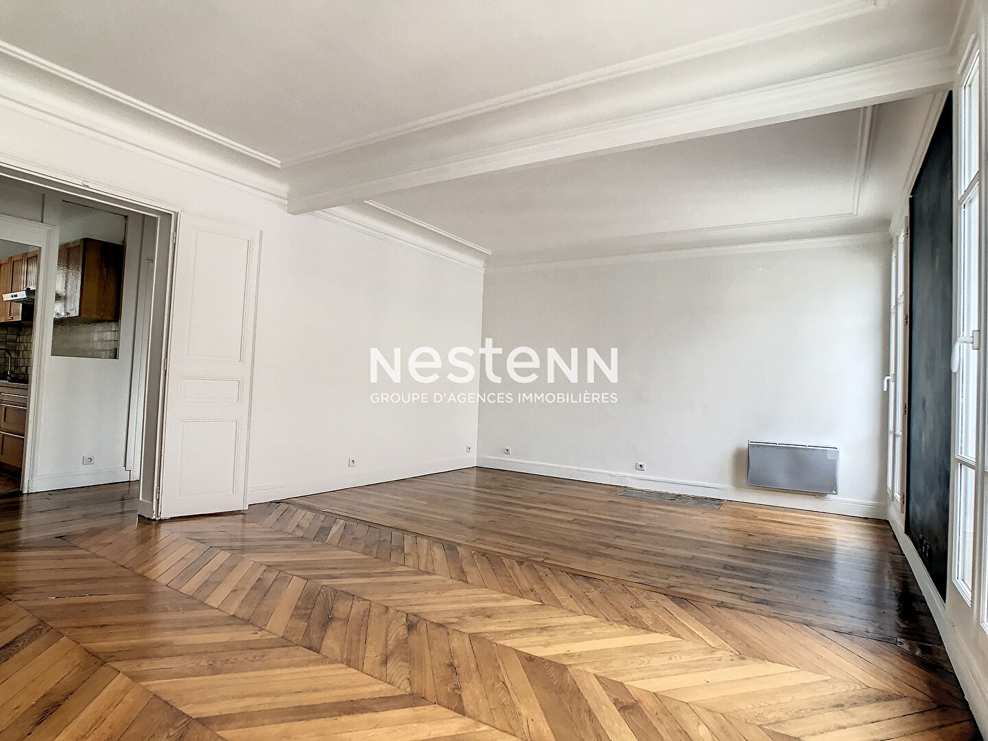 Paris 16ème - Maison de la radio - Appartement 2/3 pièces de 52,74m² avec double séjour et balcon à l'avant-dernier étage proche du métro 9 et des commerces