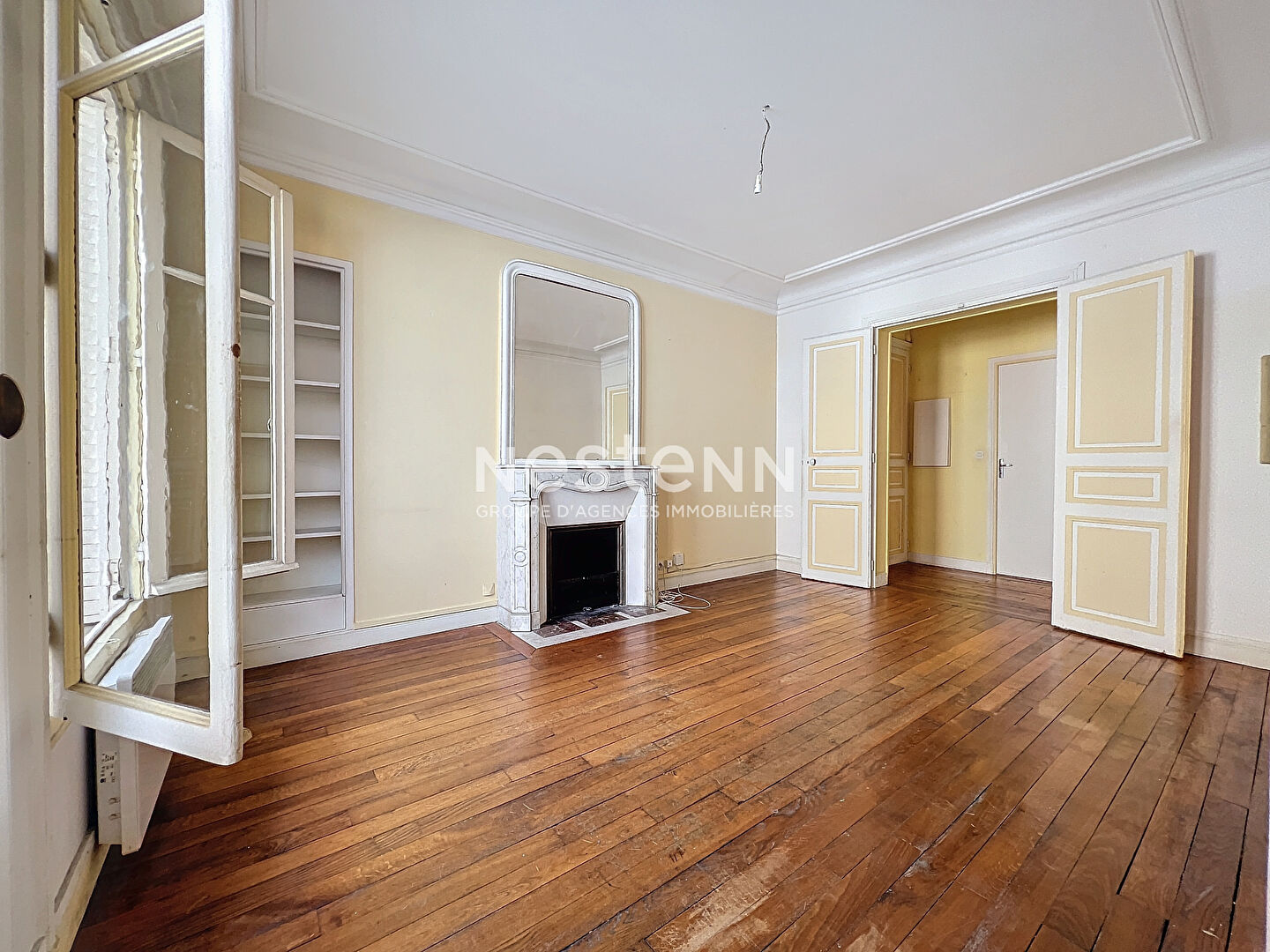 PARIS 16 / MAISON DE LA RADIO - Vente d'un appartement 3 pièces de 52m² À RÉNOVER dans un immeuble avec ascenseur et gardien