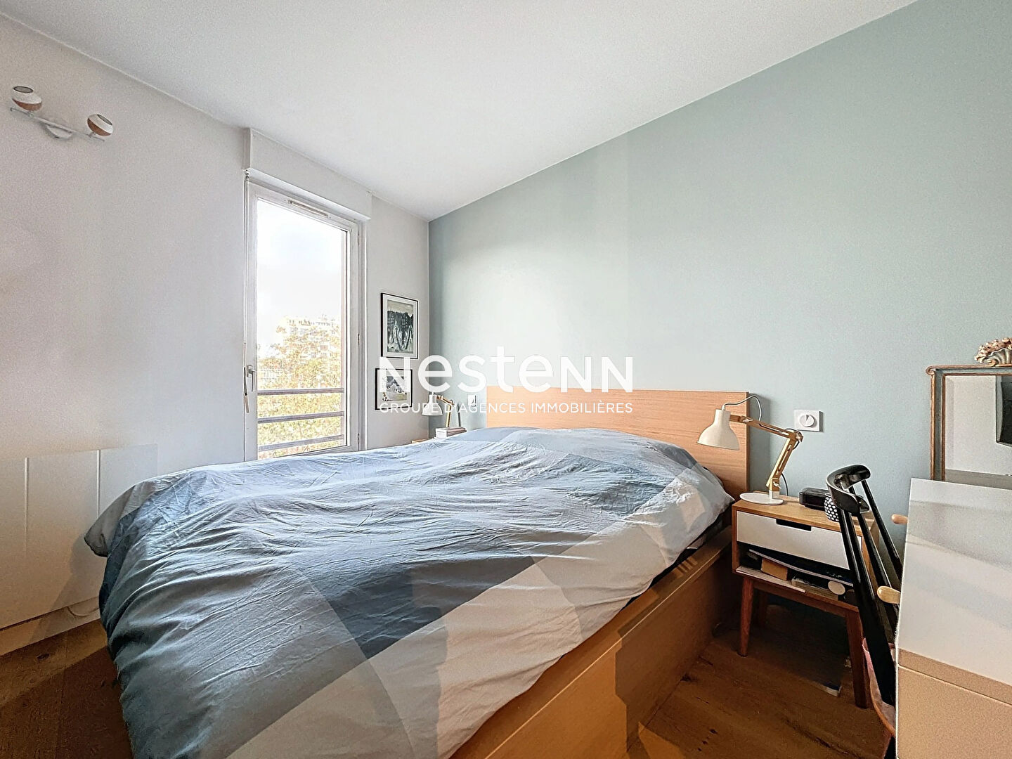 ISSY LES MOULINEAUX - ILE SAINT GERMAIN - Vente Appartement 5 pièces traversant au dernier étage avec balcons