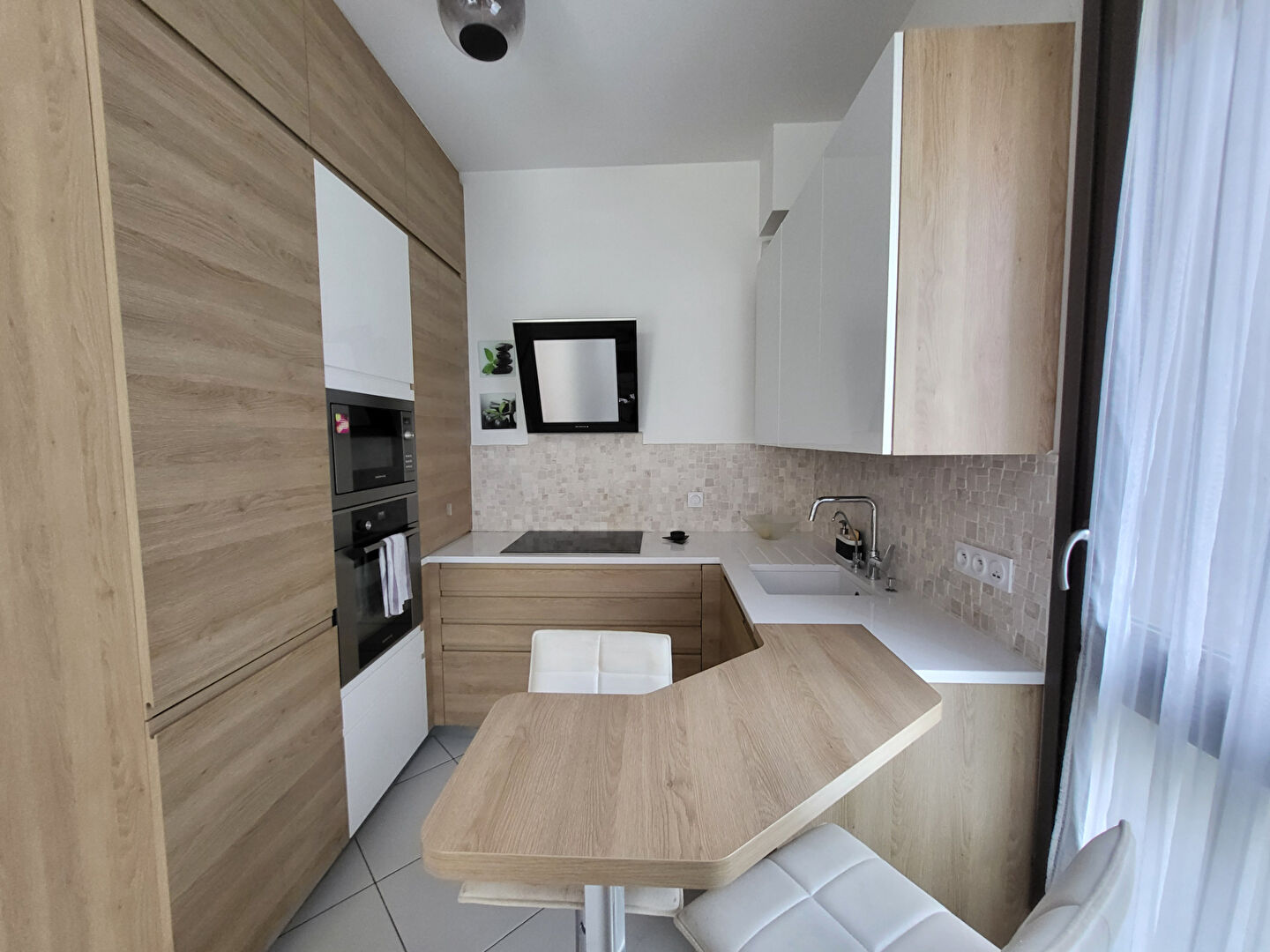 Appartement Nanterre 2 pièces de 44 m² avec terrasse de 14m² et jardin de 9m²