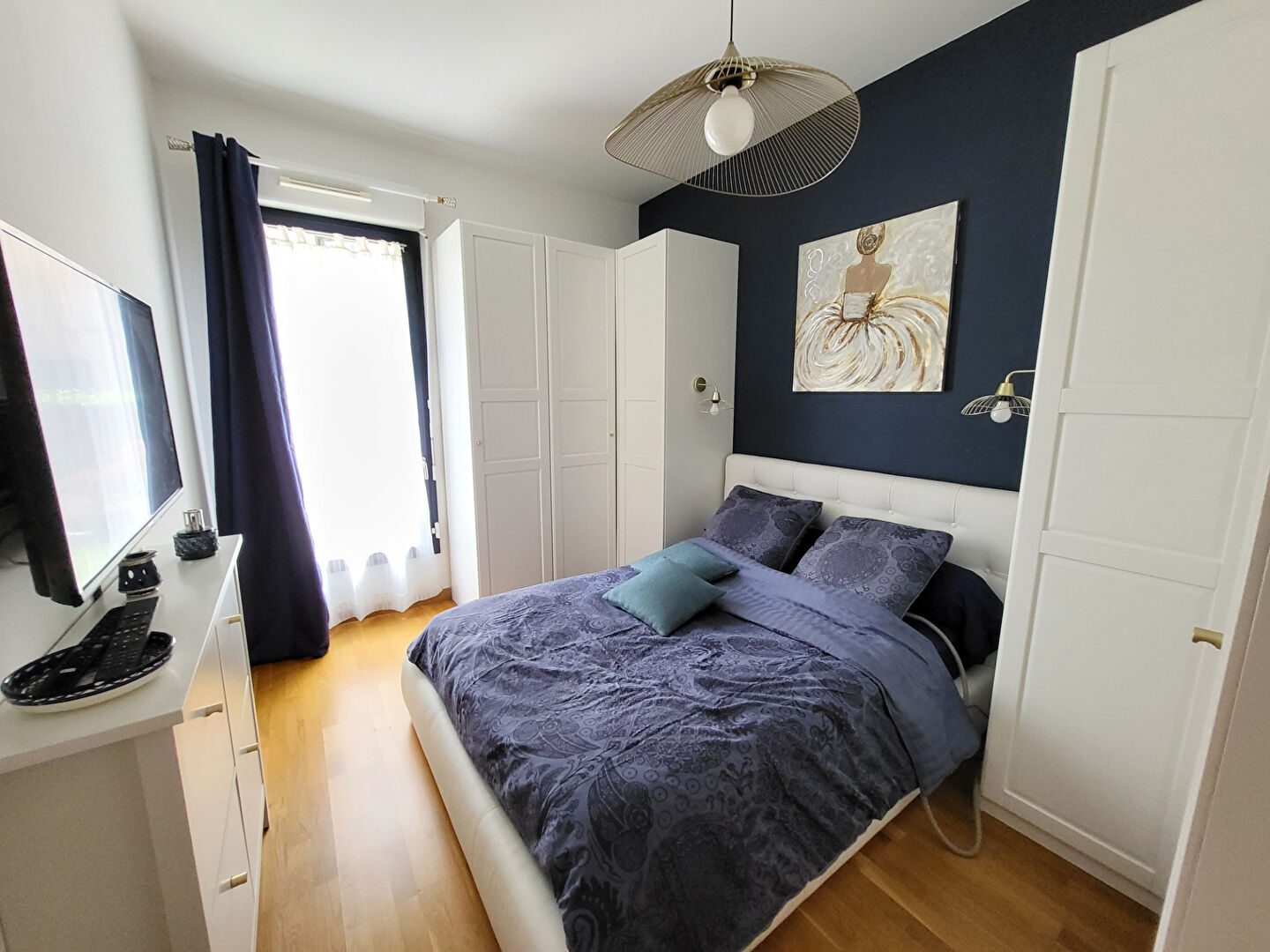 Appartement Nanterre 2 pièces de 44 m² avec terrasse de 14m² et jardin de 9m²