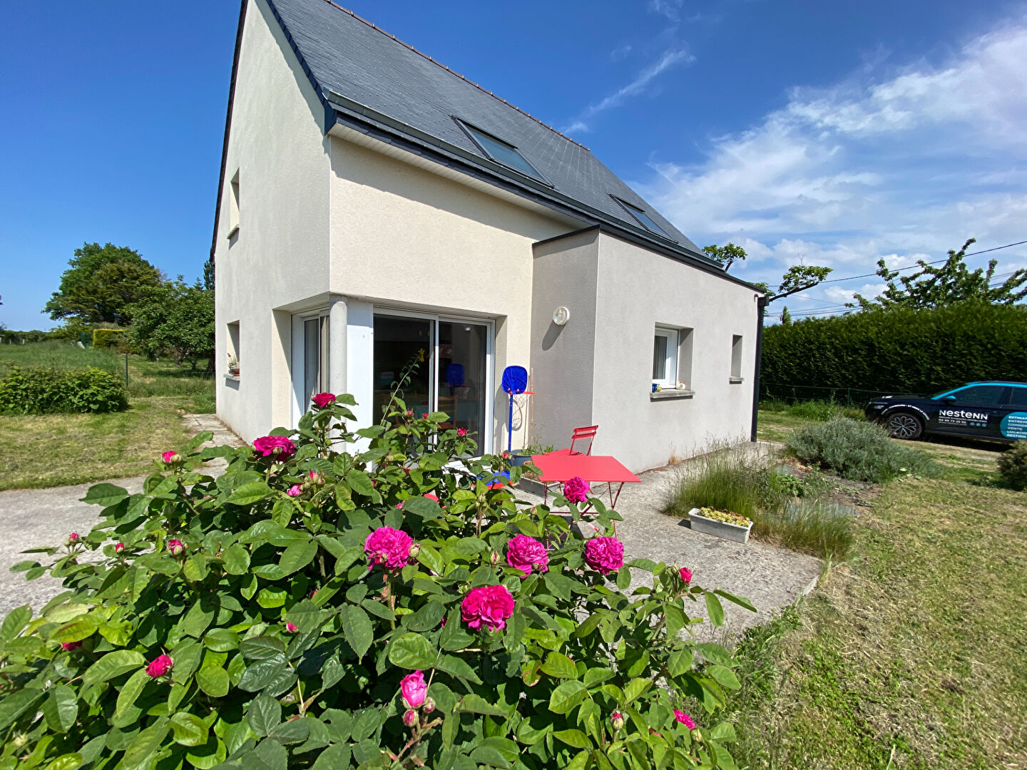 A VENDRE MAISON CONTEMPORAINE 4 CHAMBRES //PROCHE AXE RENNES-SAINT-BRIEUC