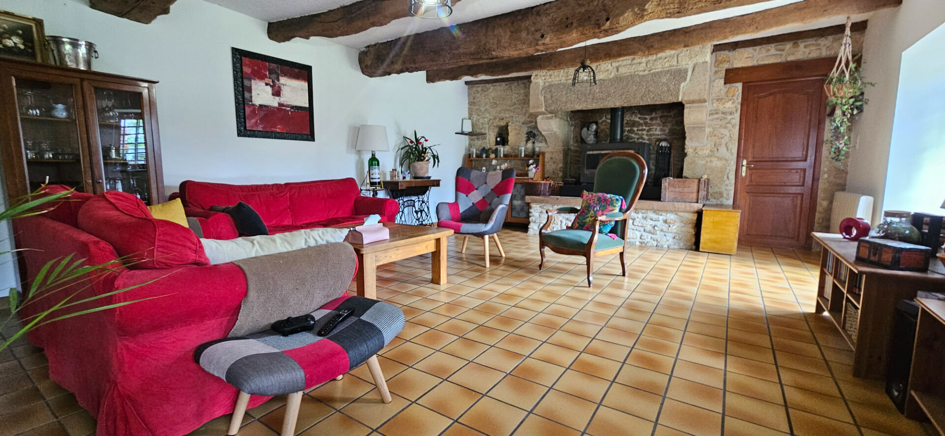 A vendre Proche EVRAN à 10km de  Dinan maison en pierres  7 pièces terrain de 1182m²
