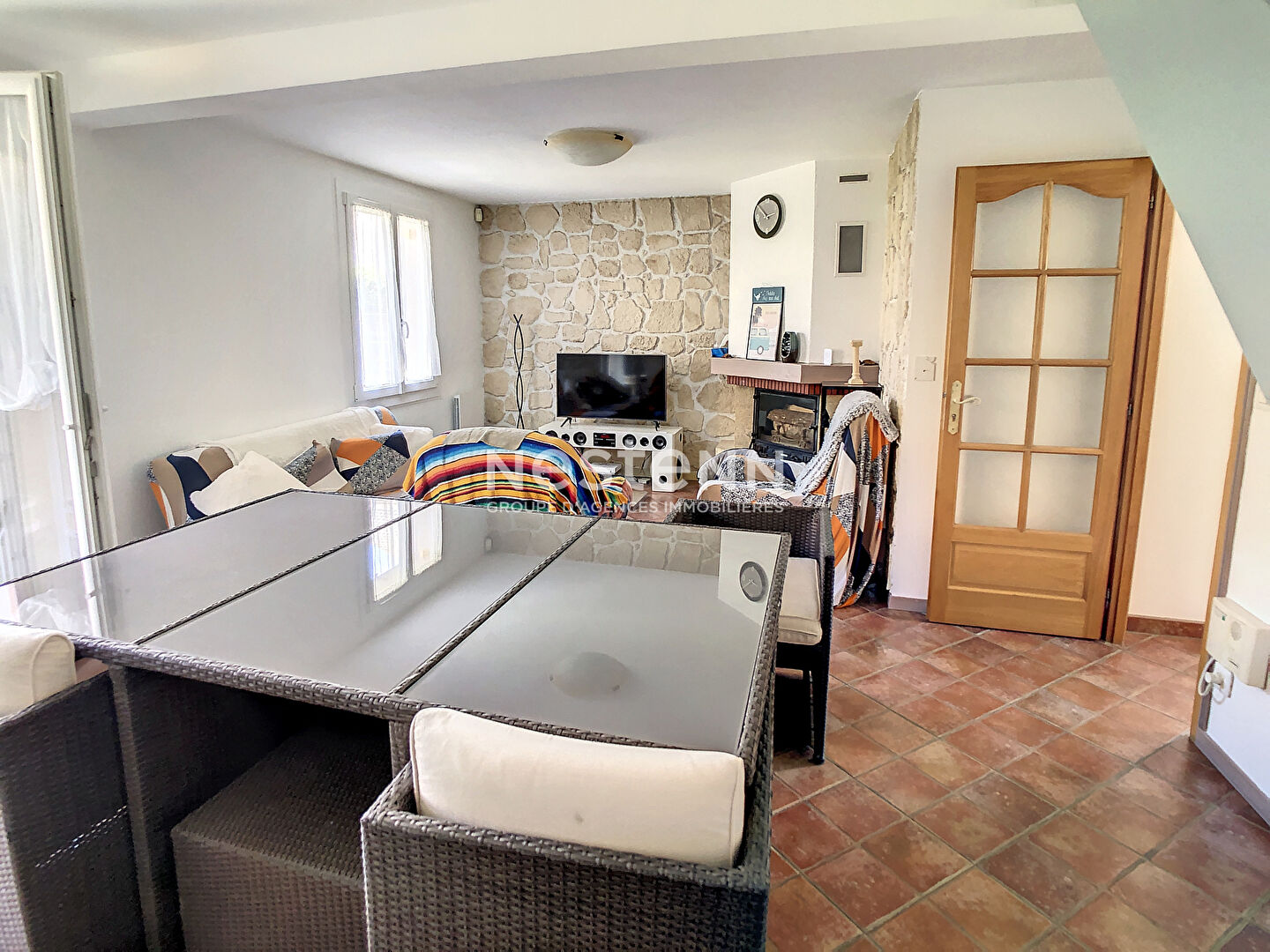 Maison Ezanville 5 pièce(s) 75 m² habitables avec 3 chambres, garage et jardin clos
