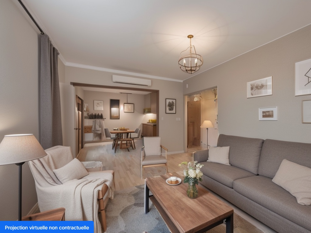 QUARTIER CHAMP CHARDON -  Appartement de 5 pièces 91.42 m2 avec ascenseur, garage , cave et balcon