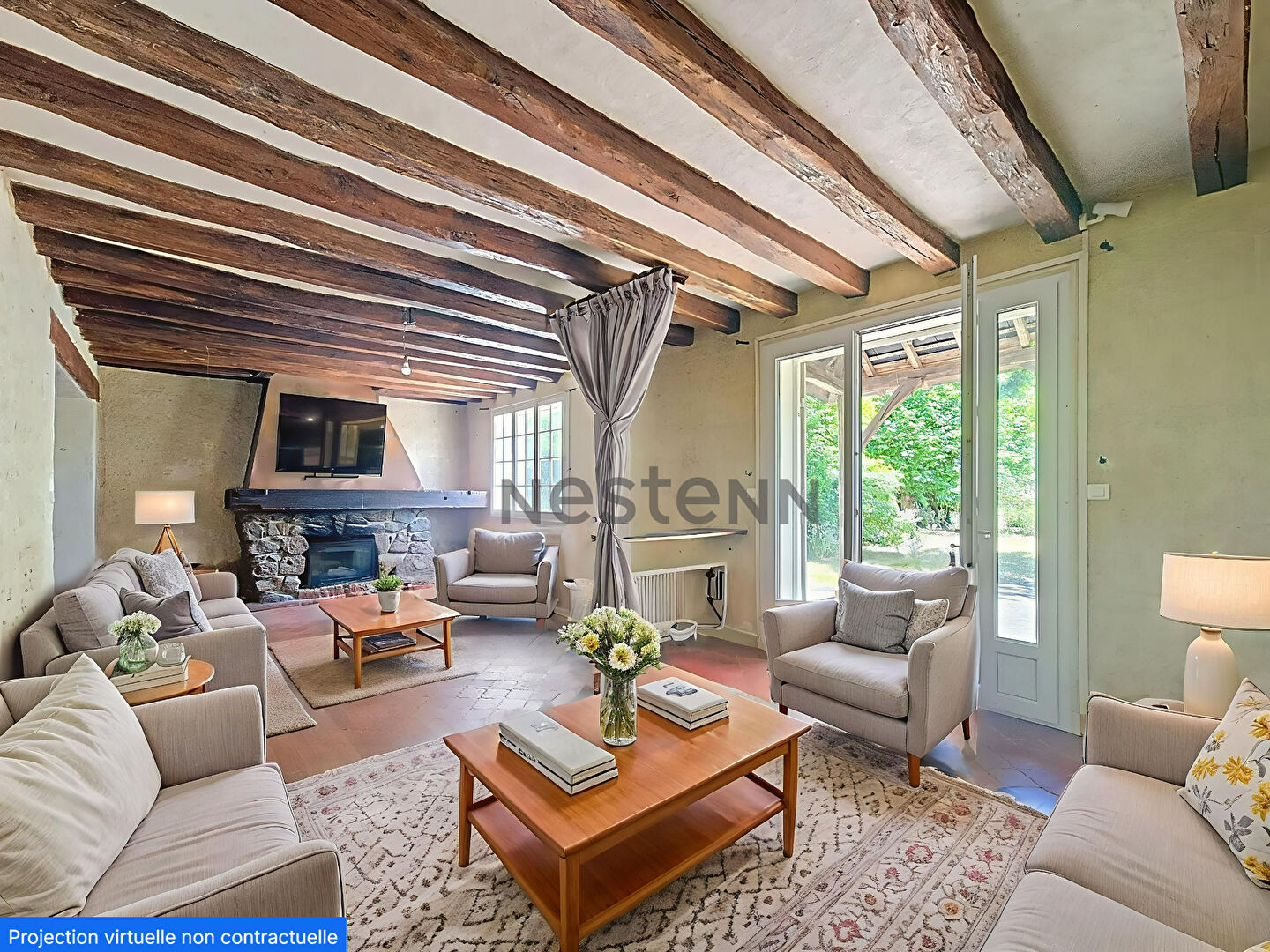 À Vendre ! Longère de 250m2 à Saint-Cyr-sur-Loire - terrain 1400 m2