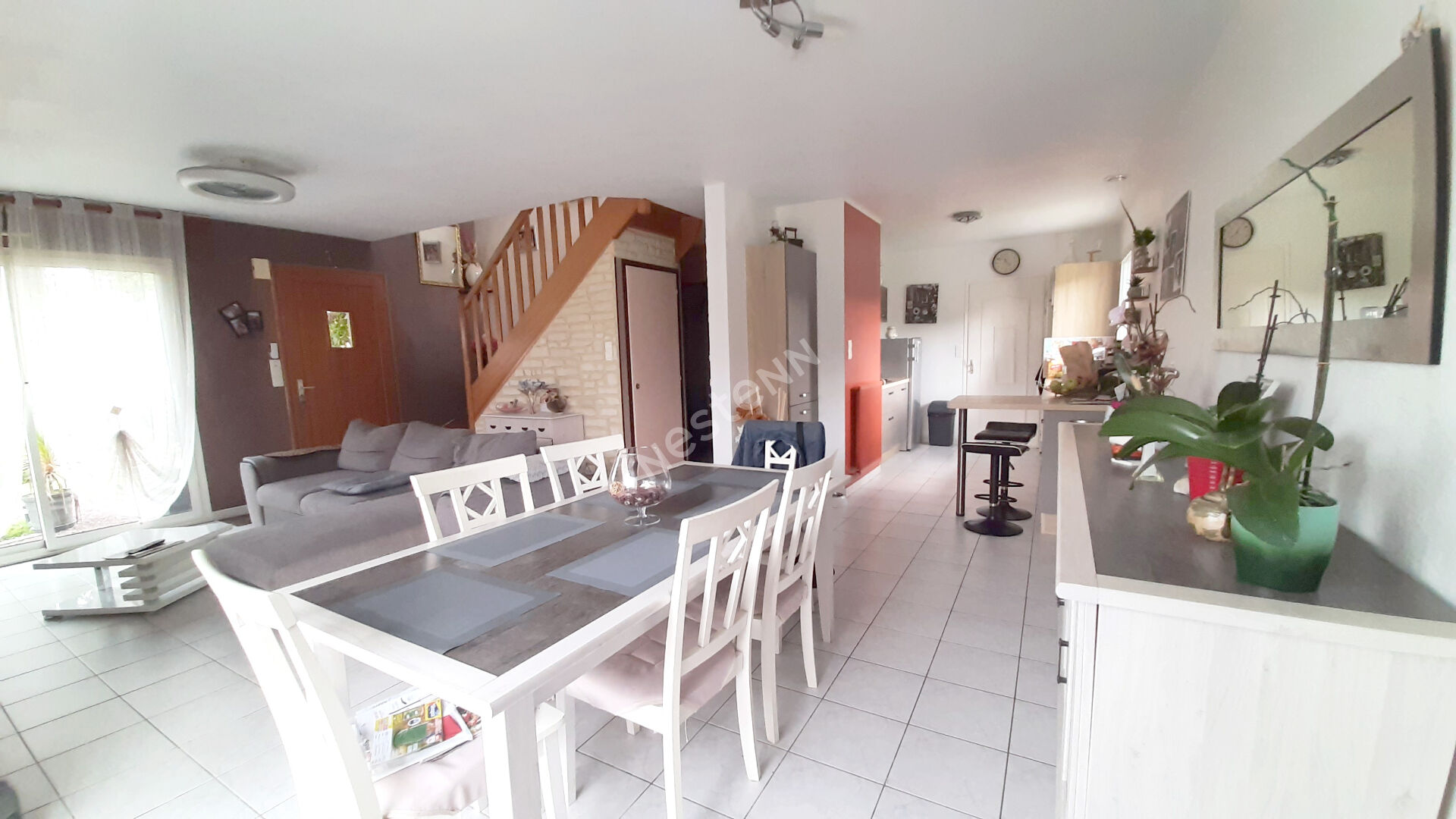 Maison à vendre  4 chambres avec un beau jardin clos - 25 km de Vannes