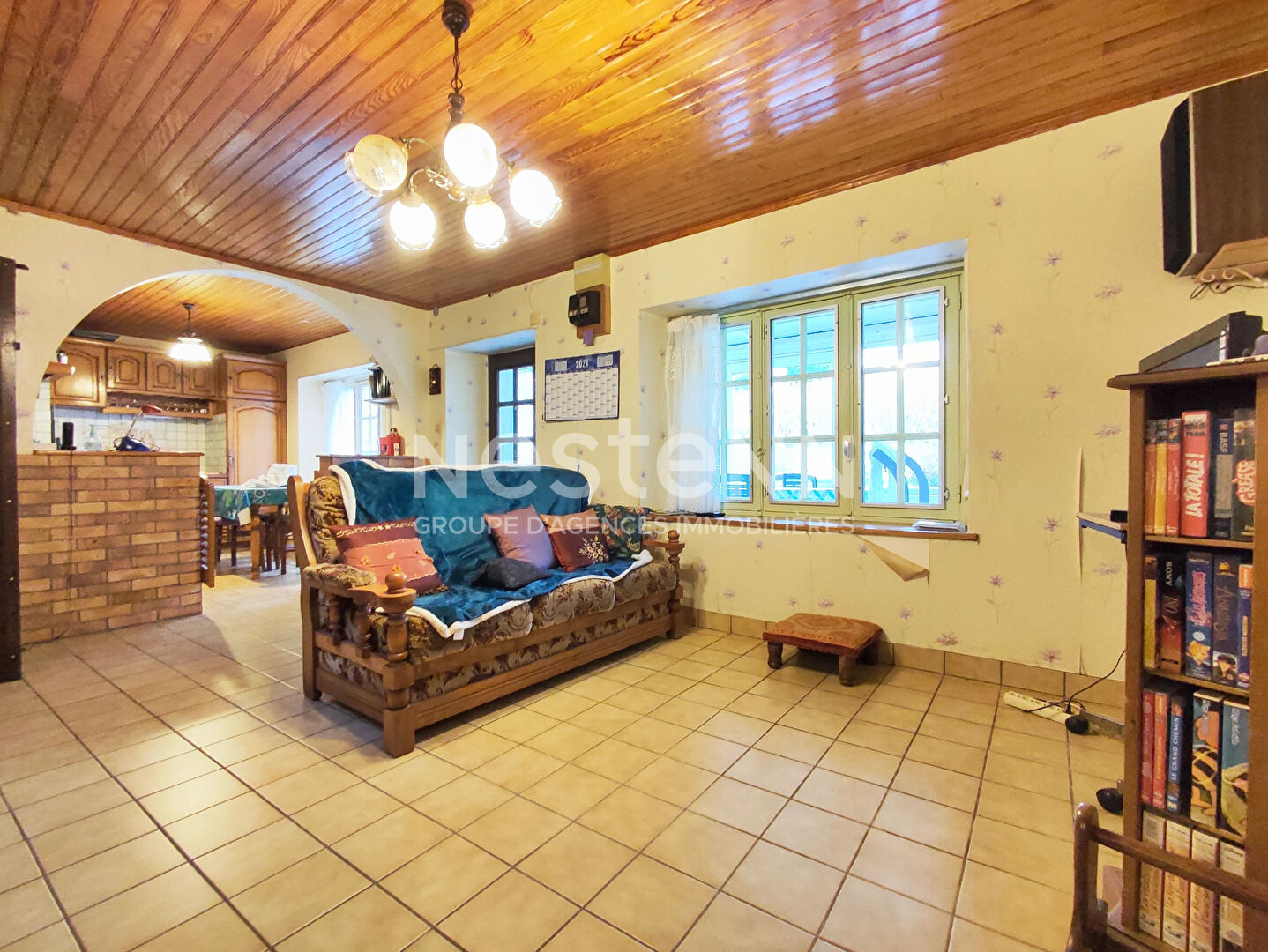 Maison à vendre à Naizin 3 chambres en campagne avec terrain garage - 10  minutes de Pontivy