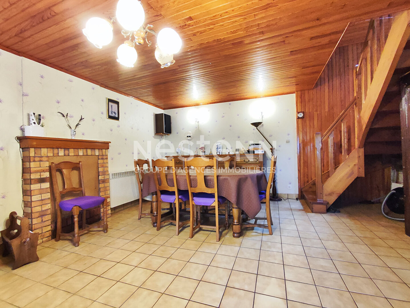 Maison à vendre à Naizin 3 chambres en campagne avec terrain garage - 10  minutes de Pontivy