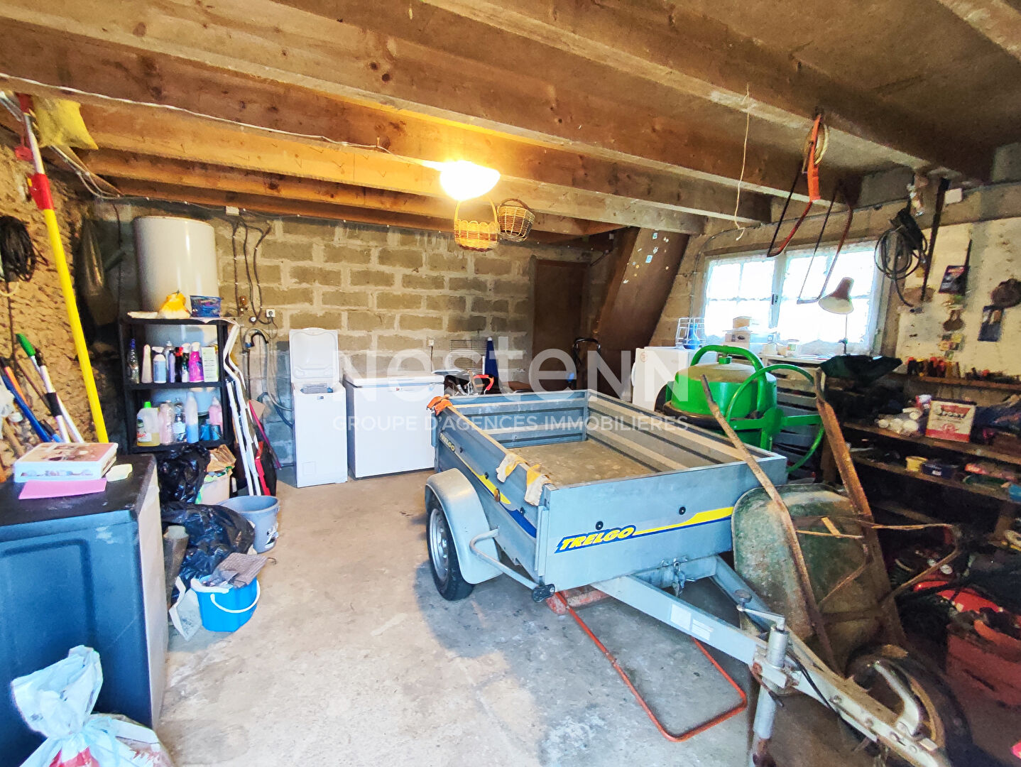 Maison à vendre à Naizin 3 chambres en campagne avec terrain garage - 10  minutes de Pontivy