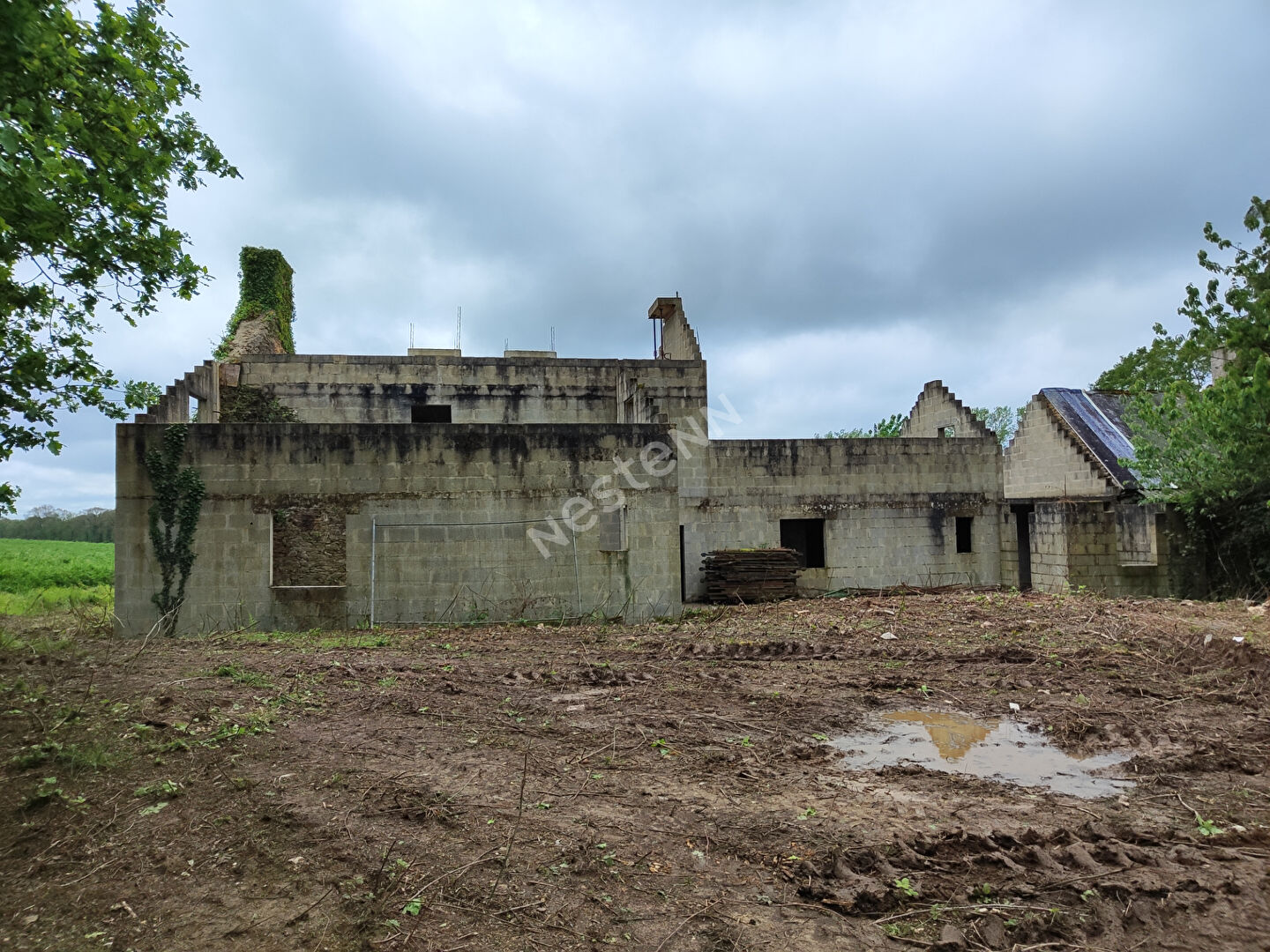 Maison à finir de rénover - en campagne - NAIZIN - 10 minutes de Pontivy