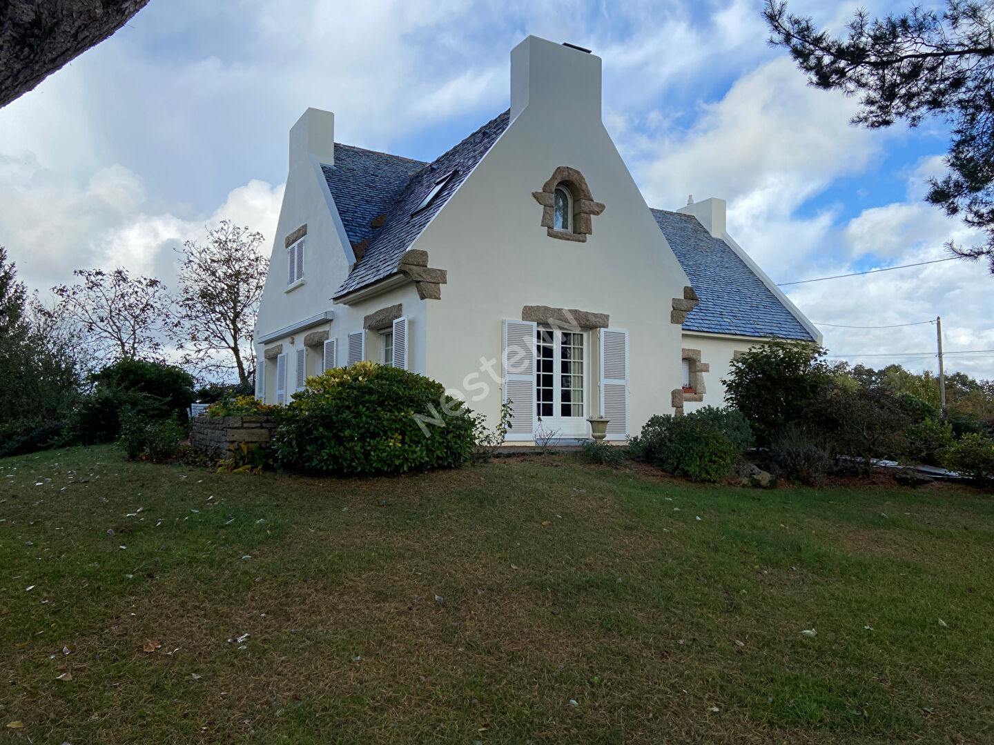 PLESCOP -  environnement campagne à 7 minutes de VANNES - 5 chambres -  terrain constructible