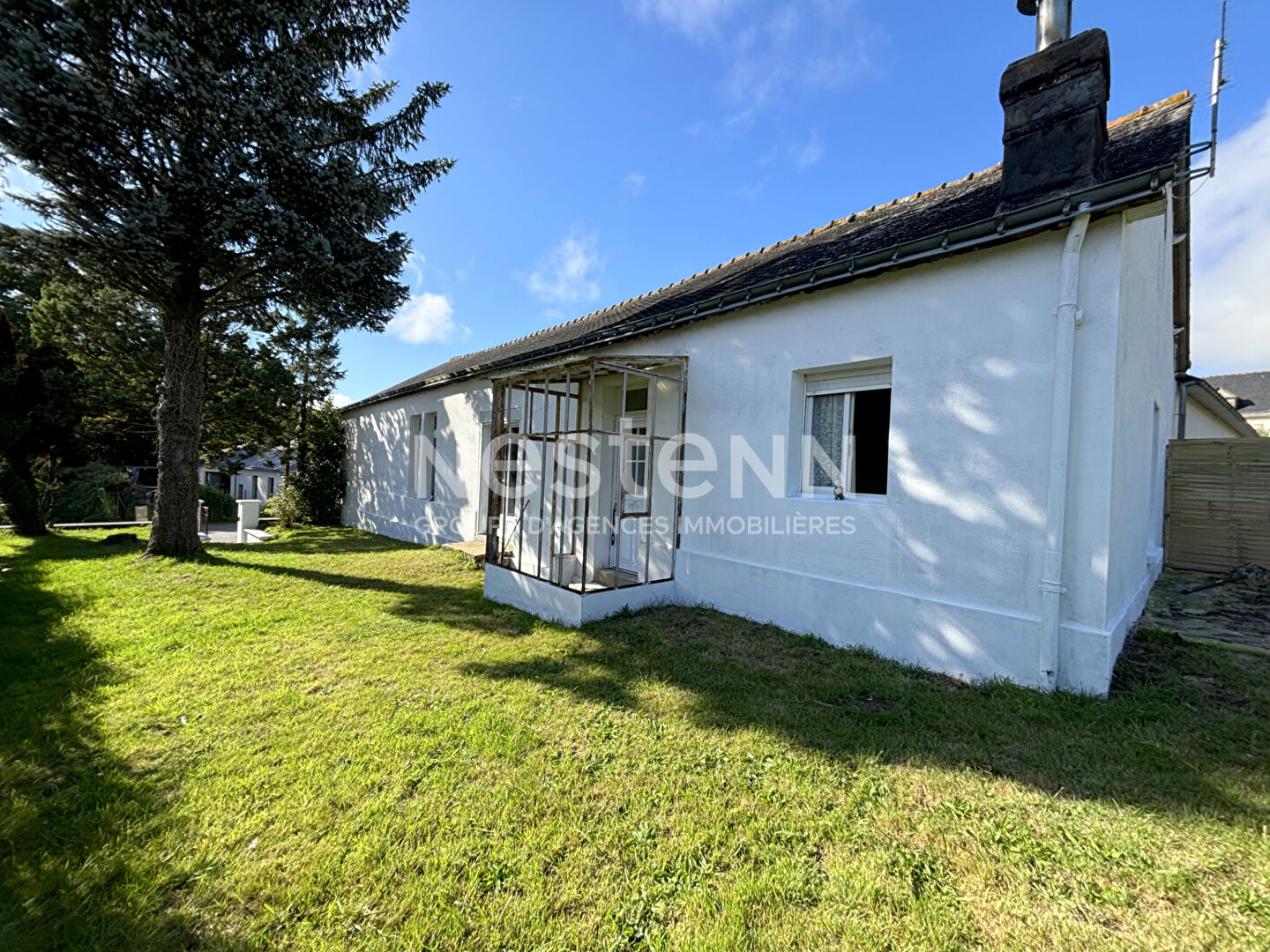 MOUSTOIR REMUNGOL - Maison de 70 m² à vendre, 1 chambre,  terrain 535 m² avec un grand garage