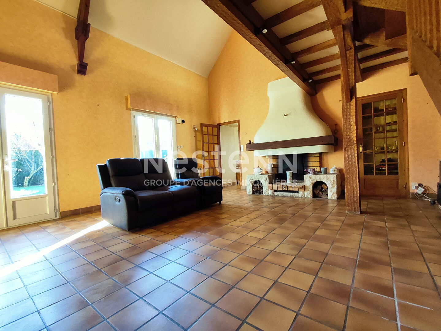 Maison à vendre à NAIZIN bourg -avec terrain et garage - 12 min de Pontivy et 30 minutes de Vannes