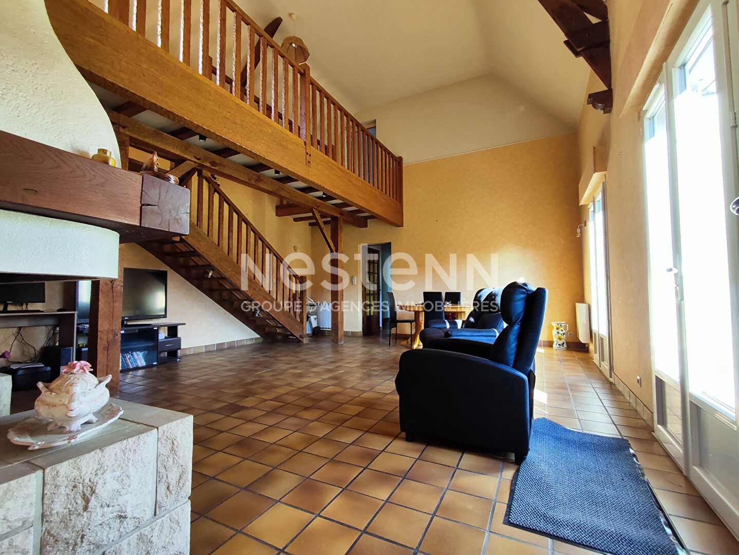 Maison à vendre à NAIZIN bourg -avec terrain et garage - 12 min de Pontivy et 30 minutes de Vannes