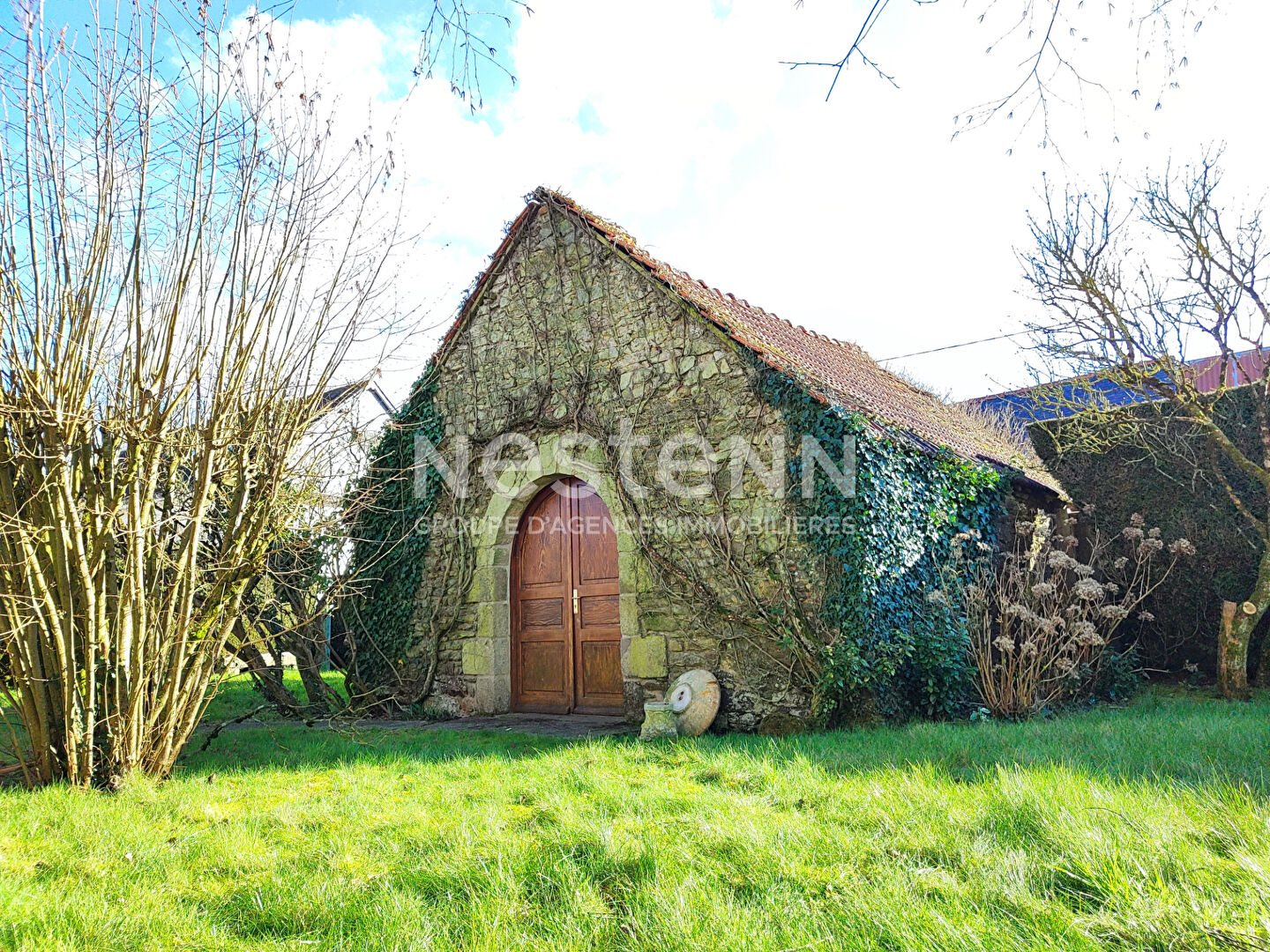 Maison à vendre à NAIZIN bourg -avec terrain et garage - 12 min de Pontivy et 30 minutes de Vannes