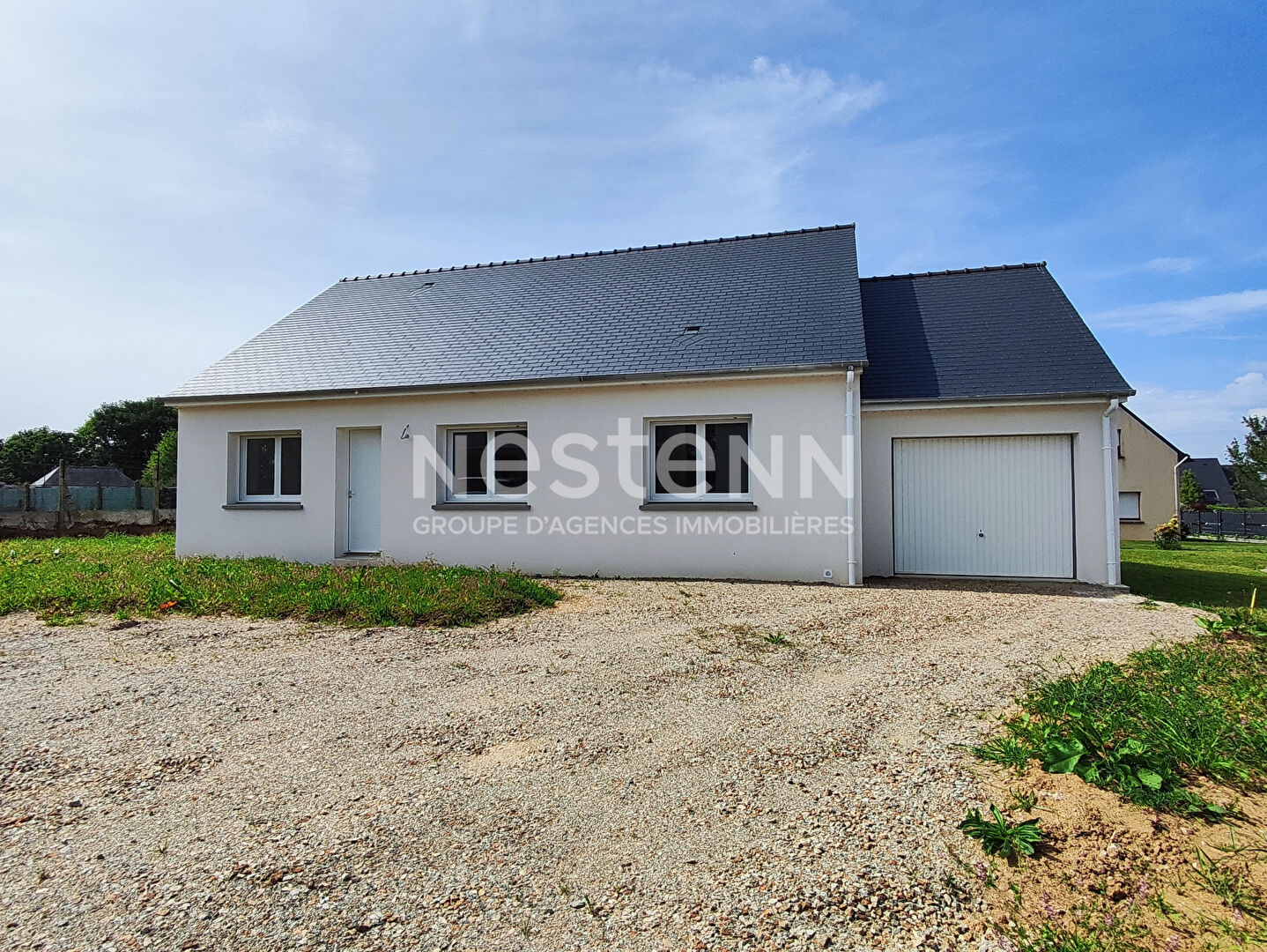 Maison de plain-pied NEUVE à vendre à Saint-Allouestre - 10 minutes de Locminé