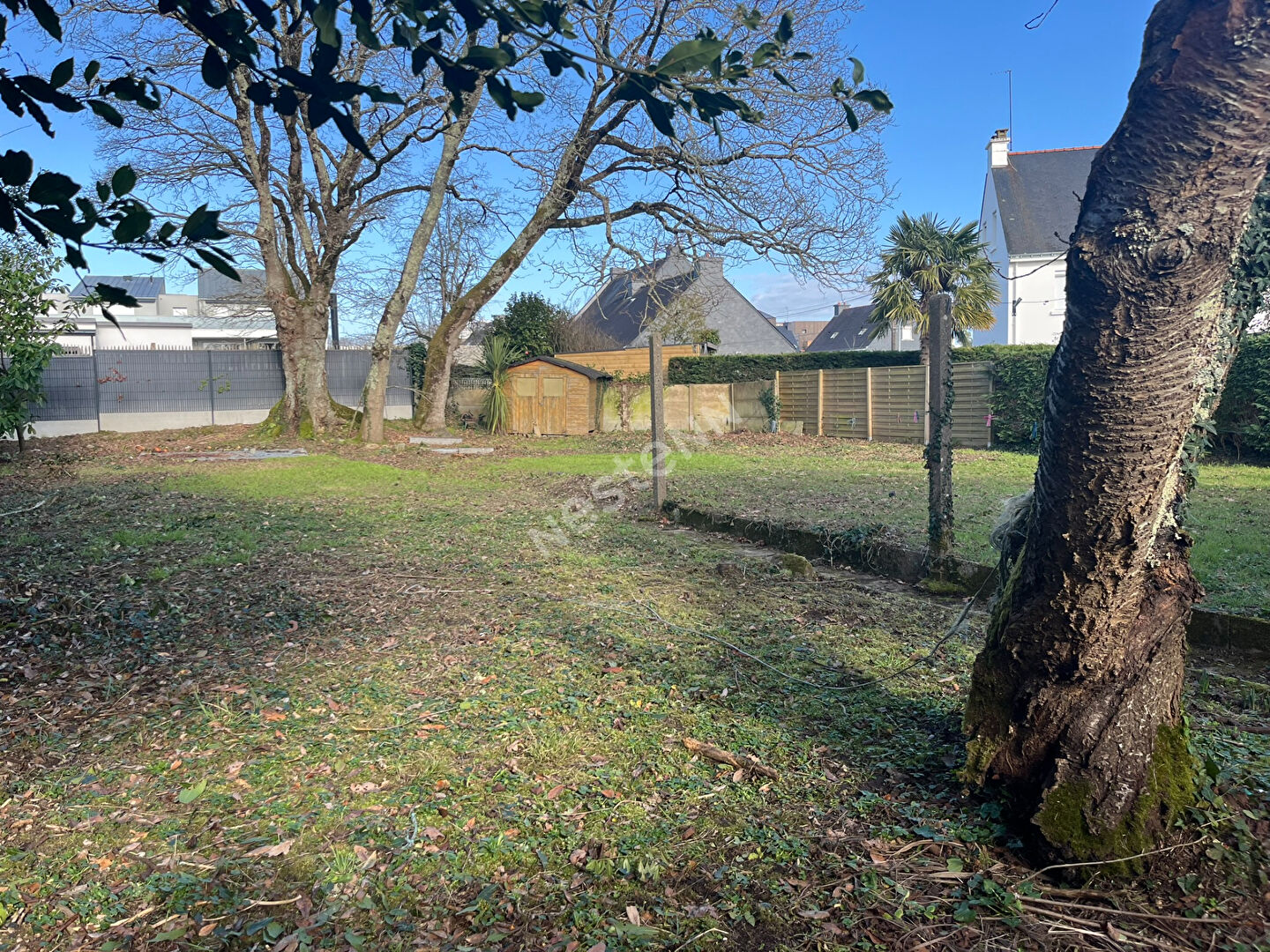 Terrain constructible 550m² Impasse au calme Viabilisé Séné le Poulfanc limite de VANNES