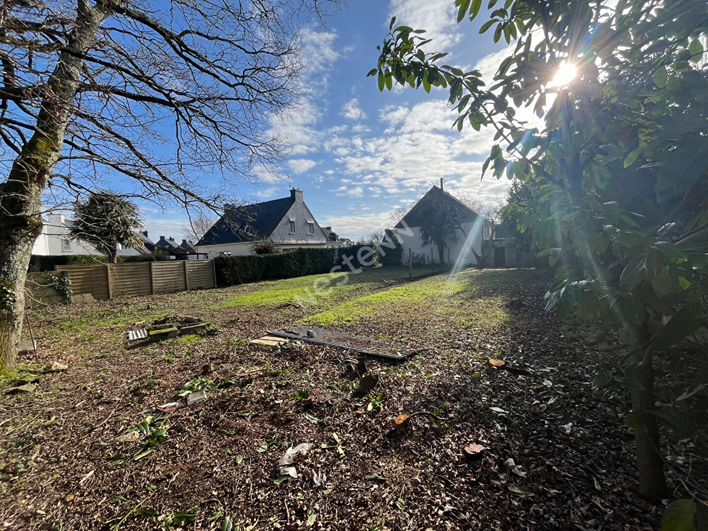 Terrain constructible 550m² Impasse au calme Viabilisé Séné le Poulfanc limite de VANNES
