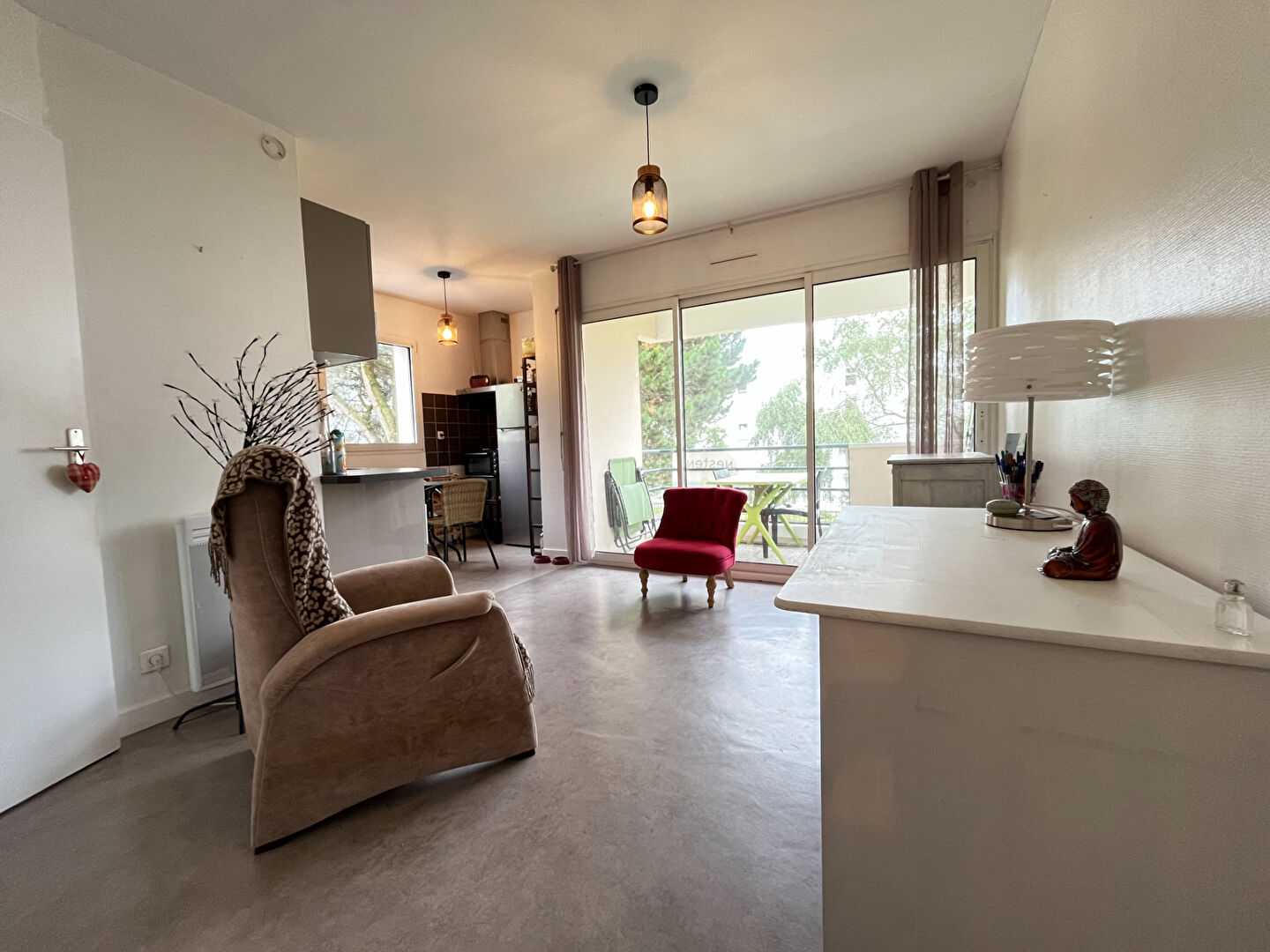 EXCLUSIVITE Vannes à vendre appartement T2 lumineux parking et cave