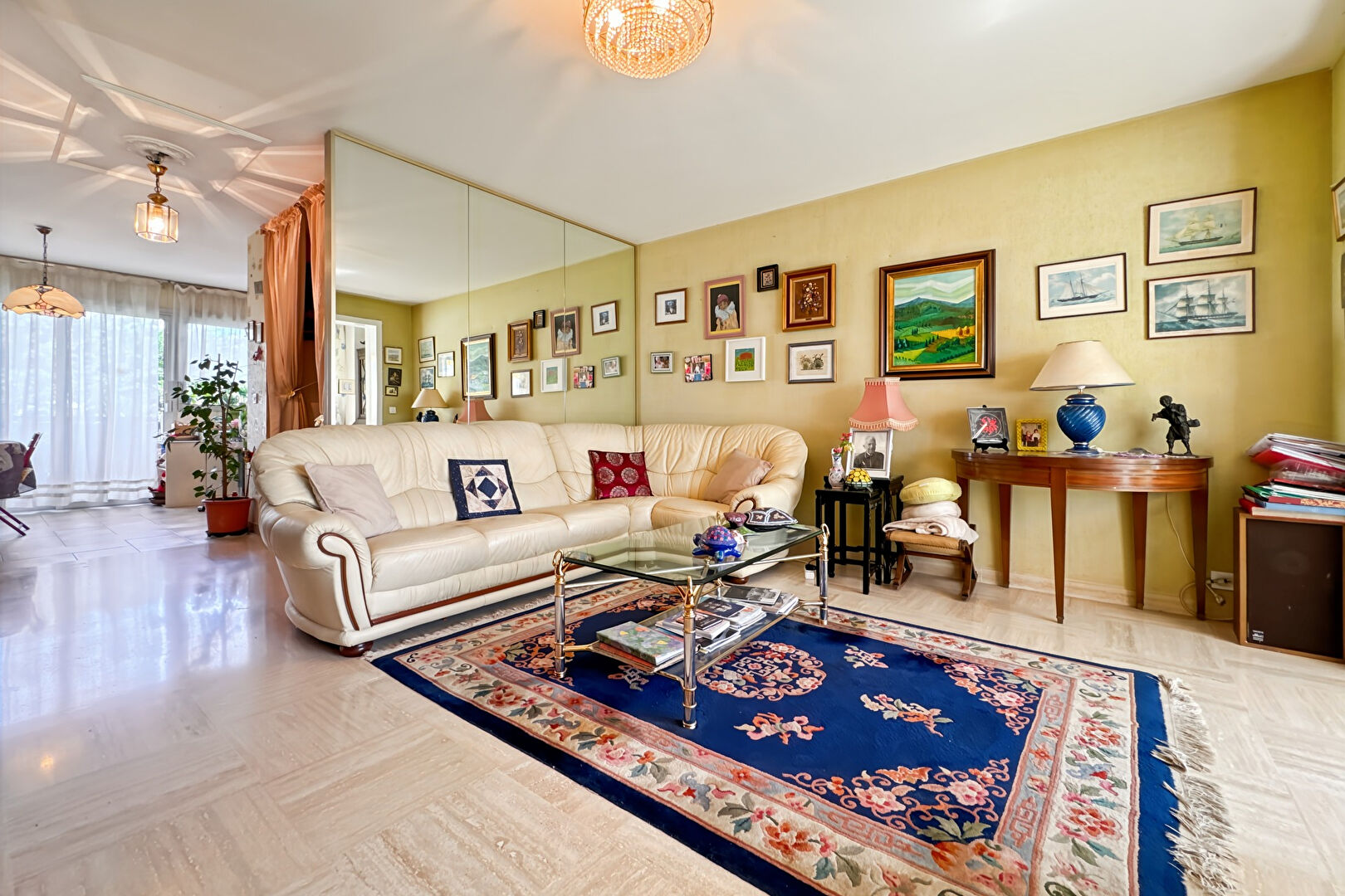 Nice Saint-Antoine de Ginestière : 4 pièces de 102m²  triplex avec jardin et vue mer