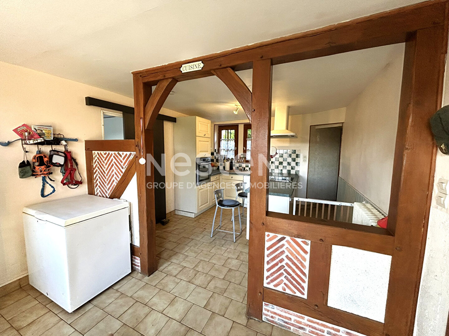 MAISON STYLE LONGERE 1 CHAMBRE AVEC JARDIN ET DÉPENDANCES LA CHAPELLE MONTMARTIN (LOIR-ET-CHER)