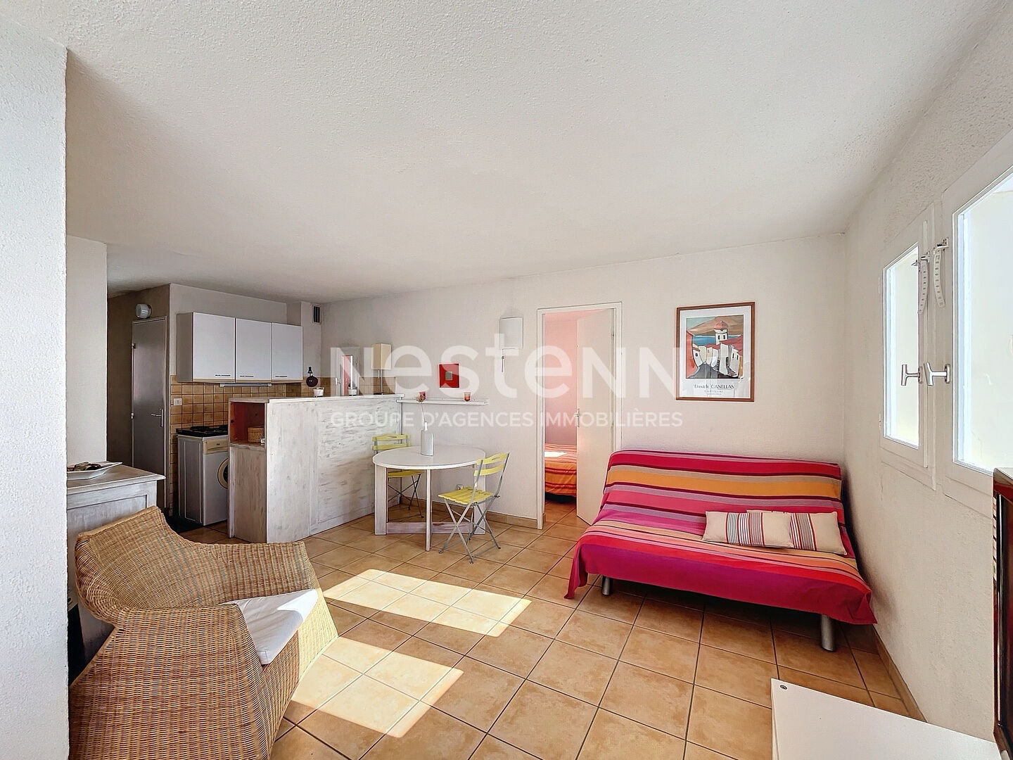 Le Barcares - A VENDRE  Appartement 3 pièces avec vue mer et parking