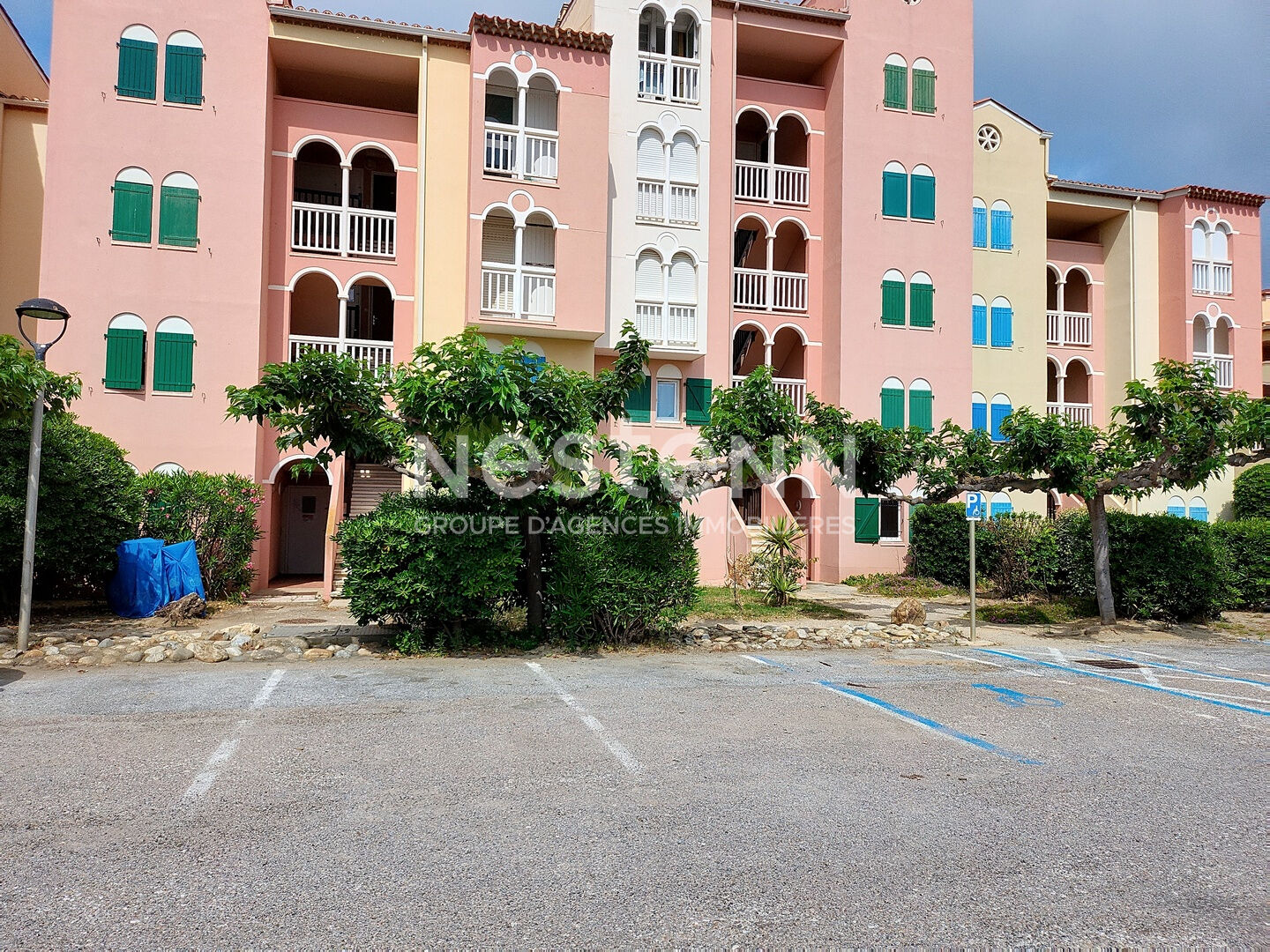 Le Barcarès - A VENDRE Appartement T1 cabine dans résidence sécurisée avec parking et piscine